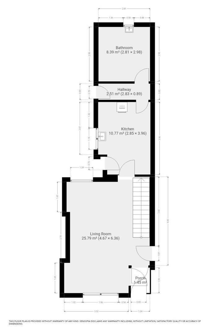 34, Brook Street, Tonypandy floorplan