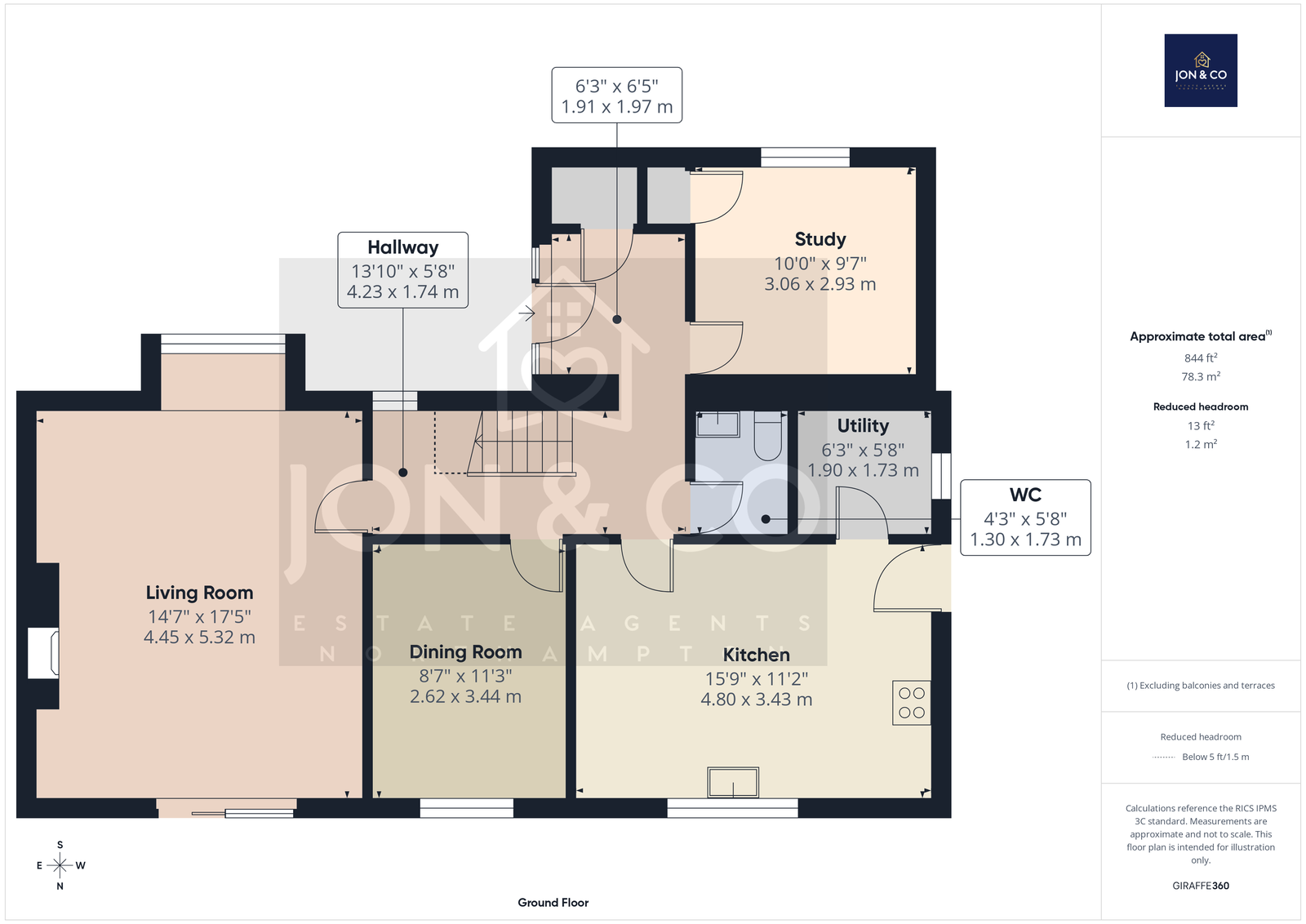 23, Strawberry Hill, Northampton floorplan