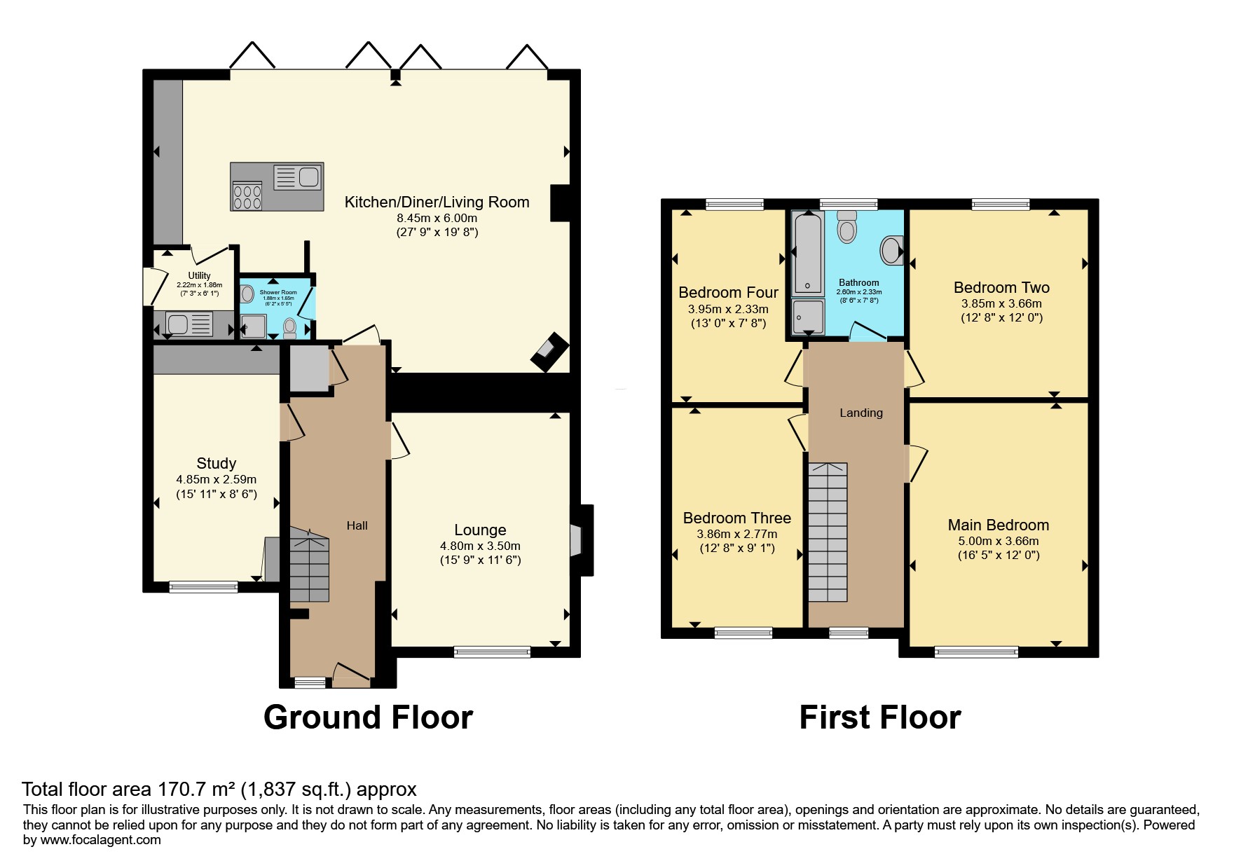 172, Brompton Farm Road, Strood, Rochester floorplan