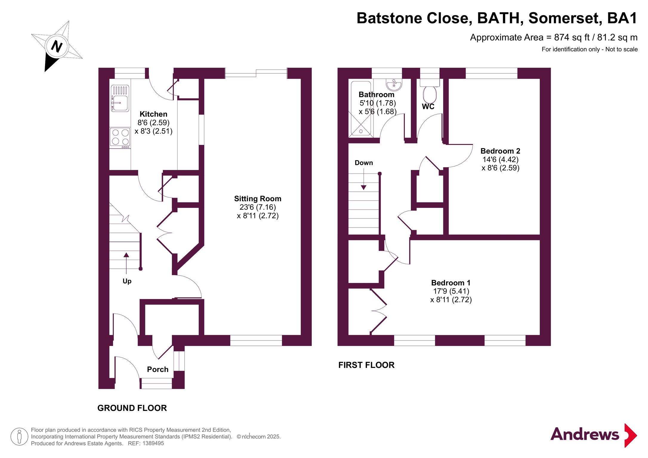 5, Batstone Close, Somerset floorplan