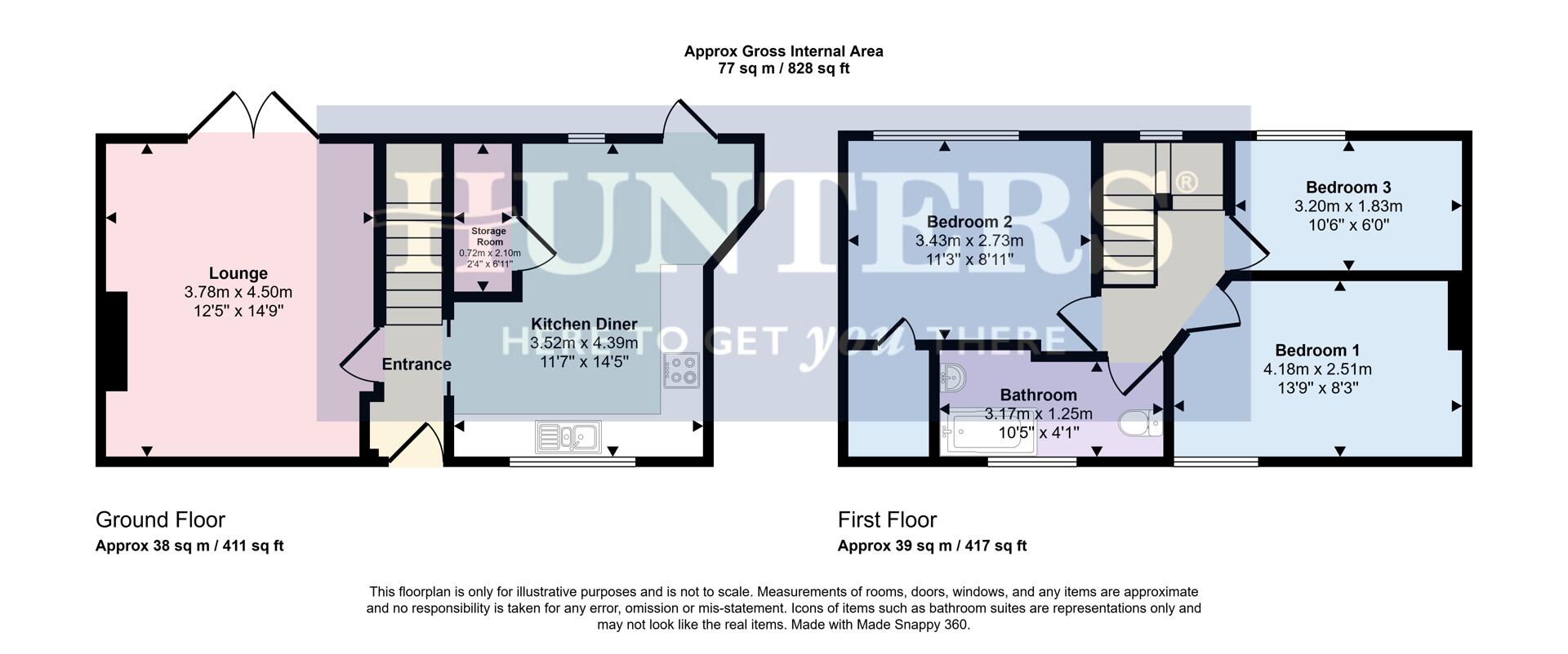 35, Shakespeare Street, Leicester floorplan