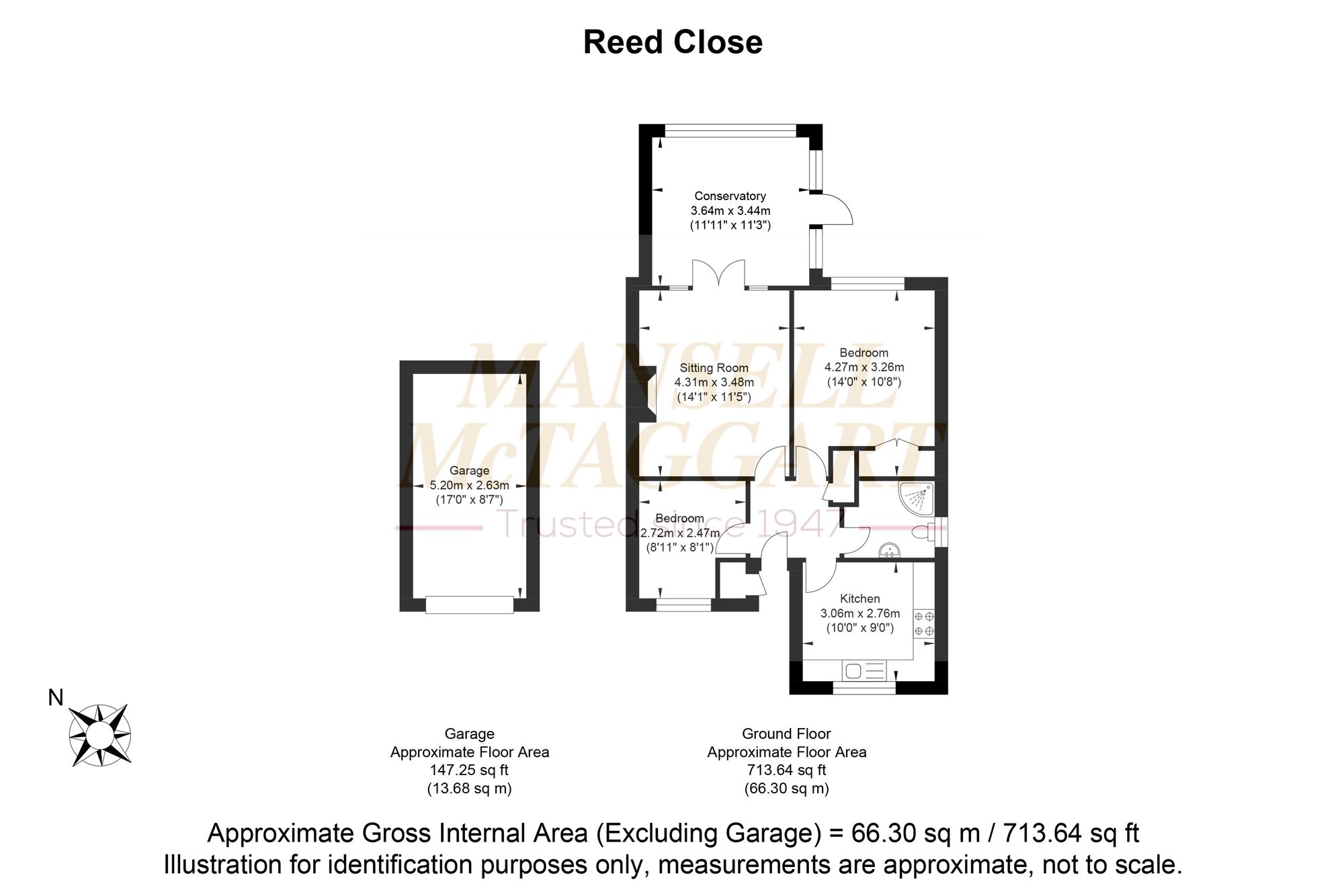 1 Reed Close, Pulborough floorplan