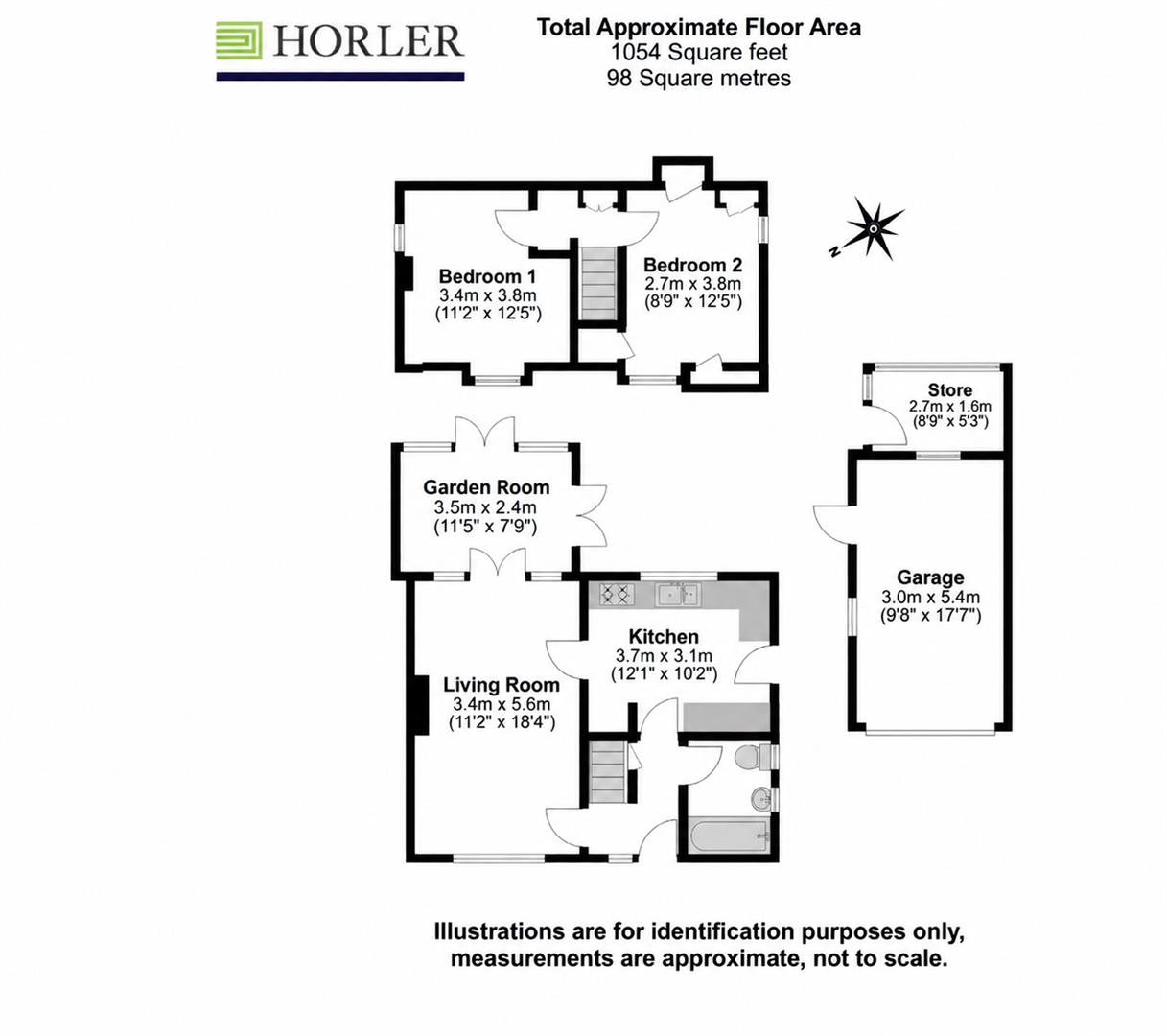 22, Penn Road, Datchet floorplan