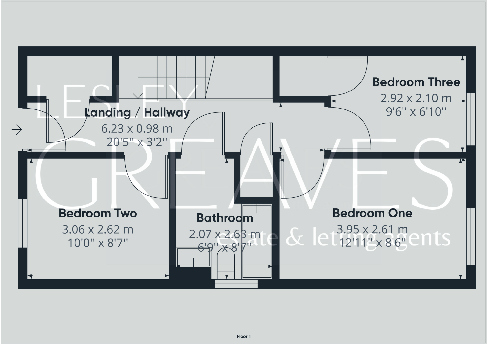 17, Blackthorn Close, Nottingham floorplan