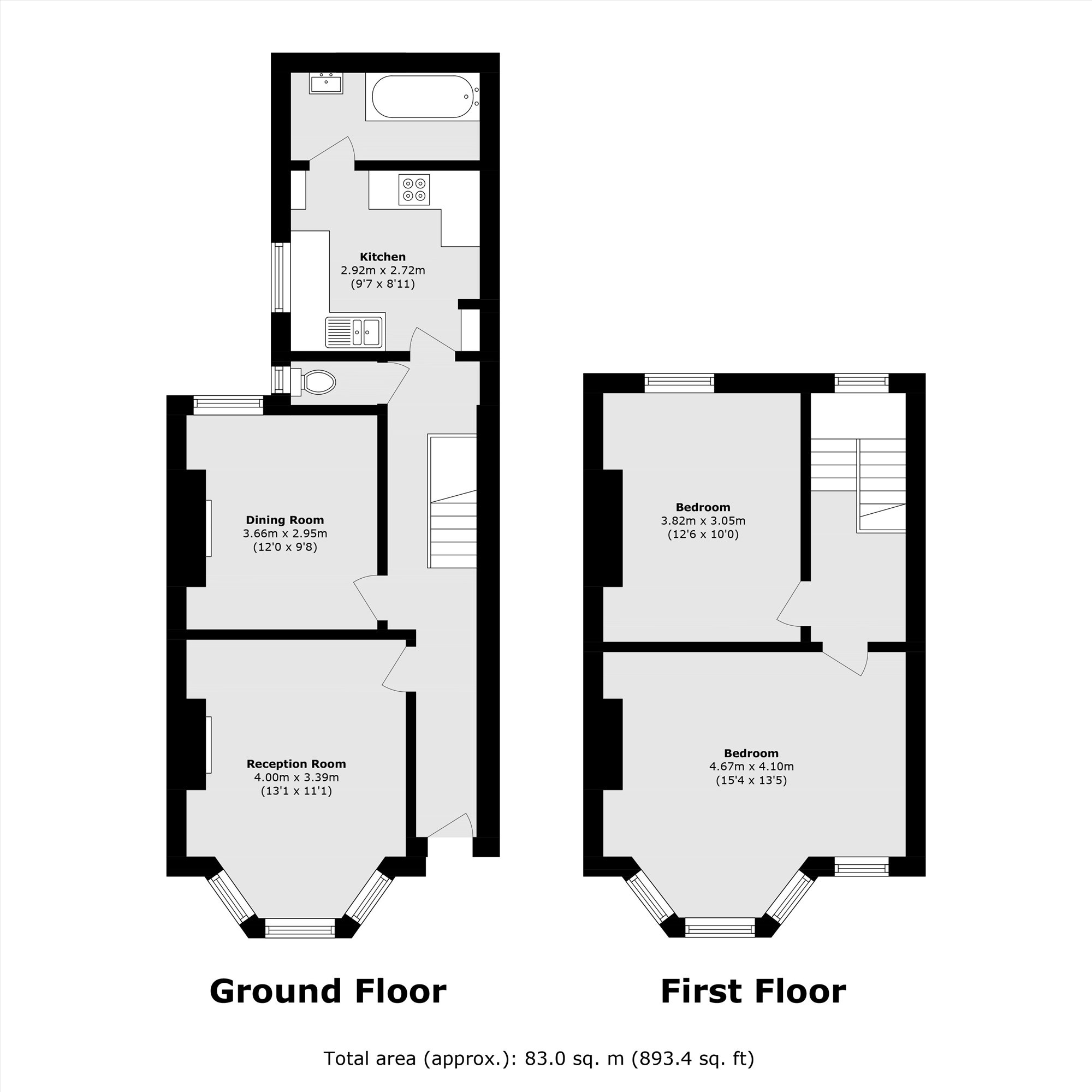 26, Floyd Road, London floorplan