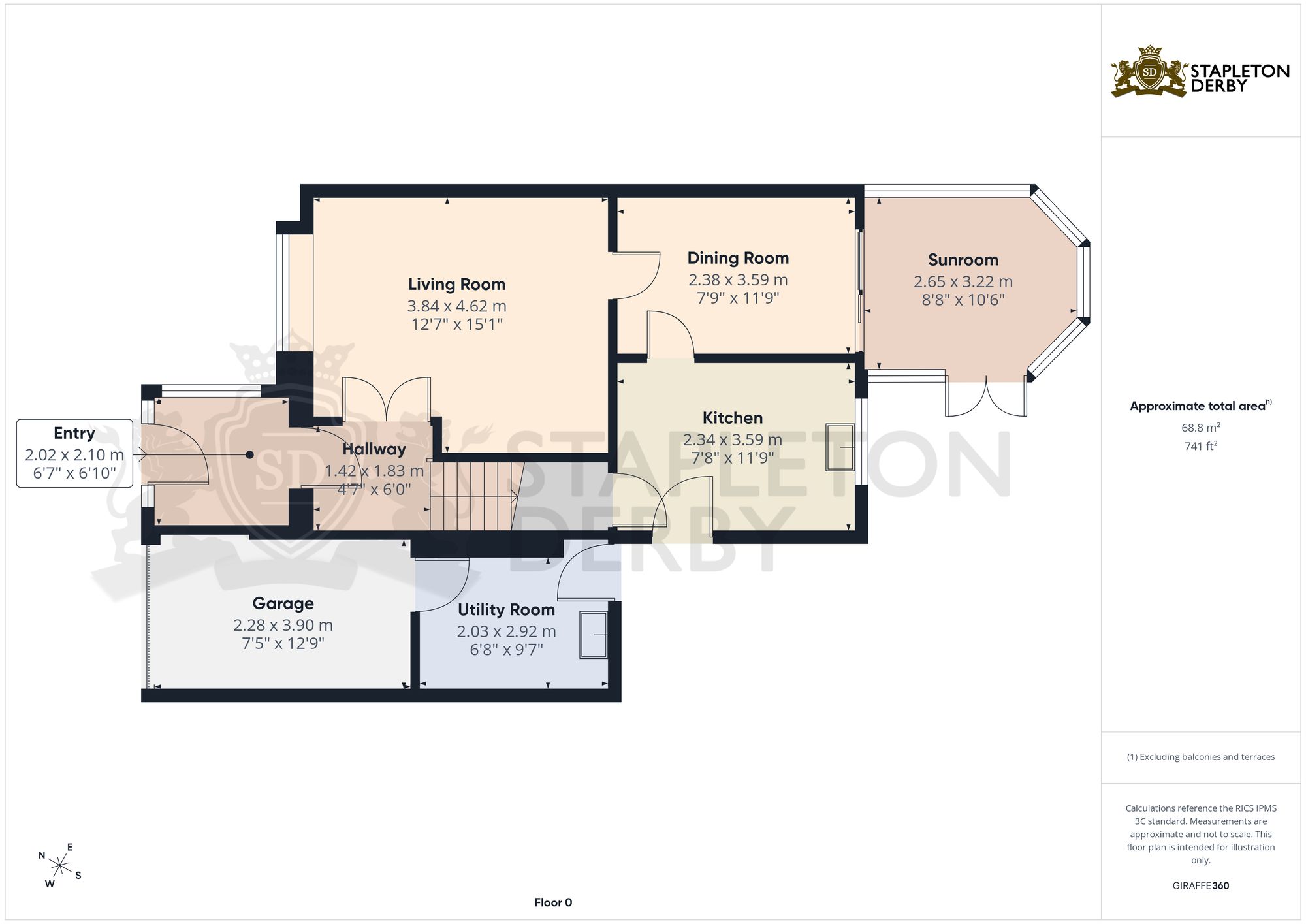 28 Porter Close, Prescot floorplan