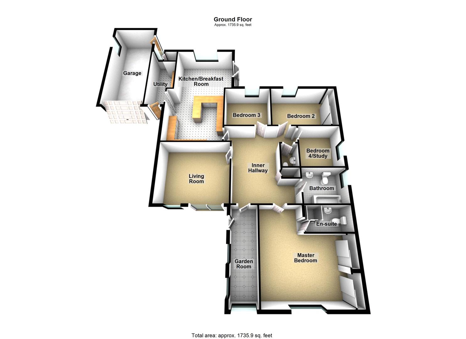 4 Bedrooms Bungalow for sale in Stone Allerton, Axbridge BS26