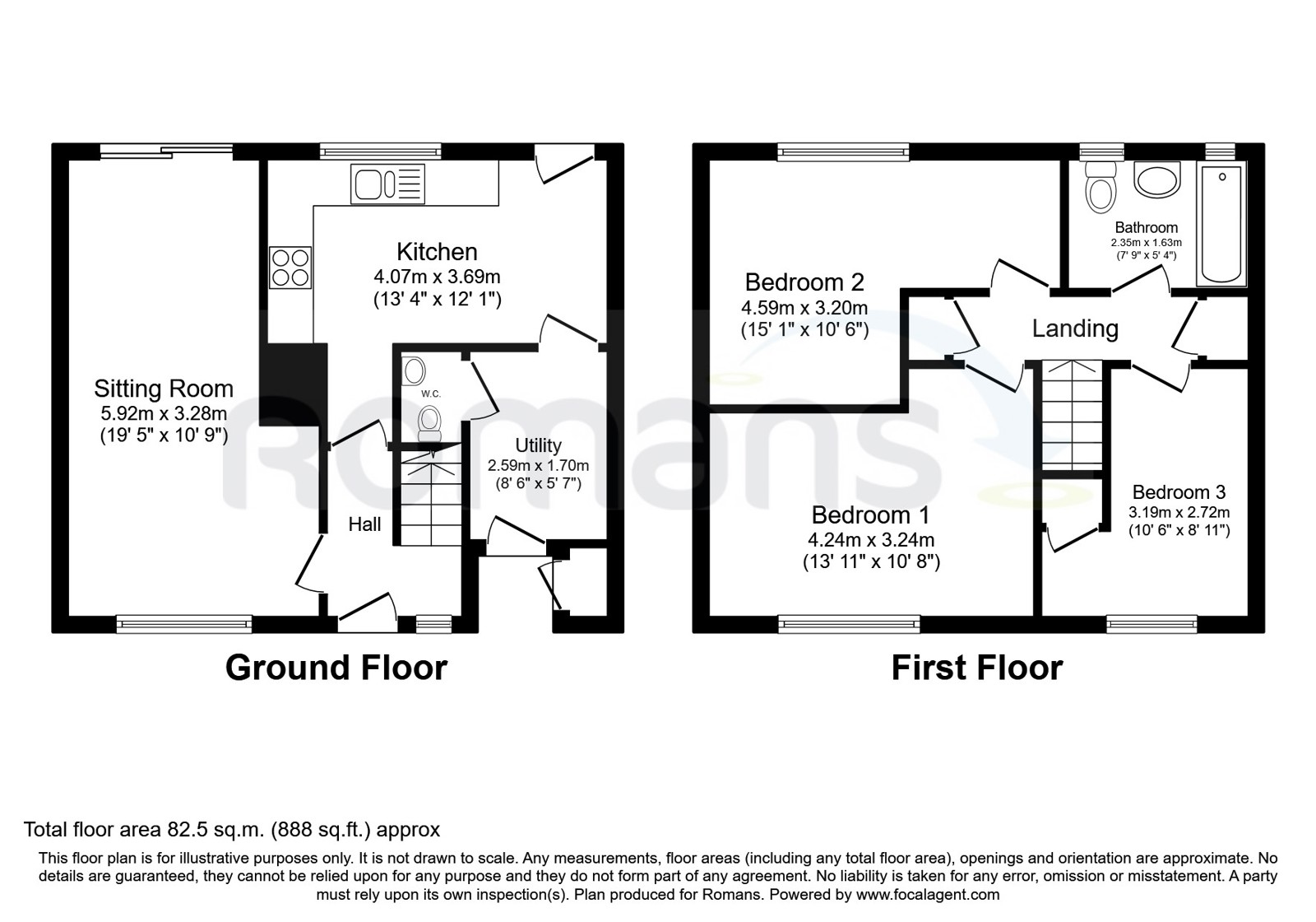 81, Winchgrove Road, Berkshire floorplan