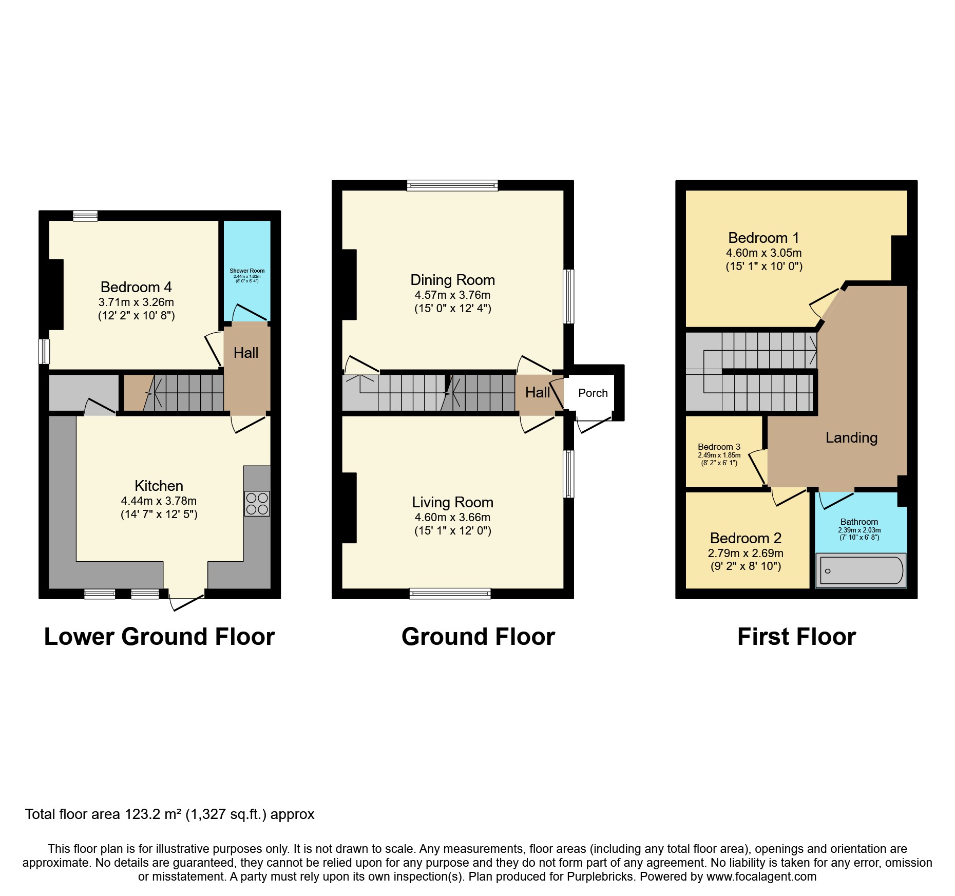 682, Huddersfield Road, Bradford floorplan