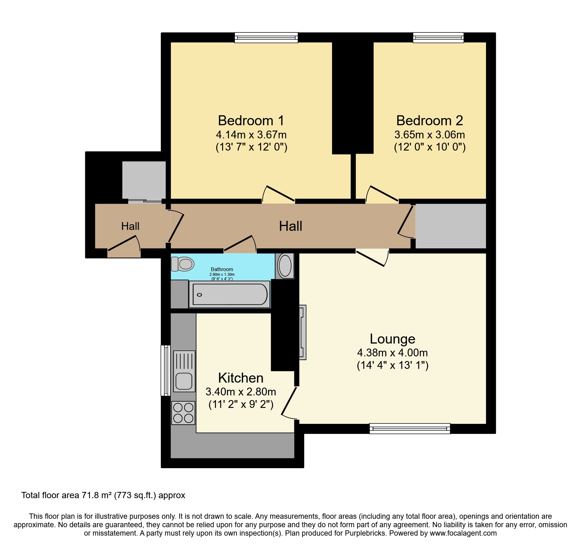 Hilton Terrace, G64, 2 bedroom flat for sale 68425810