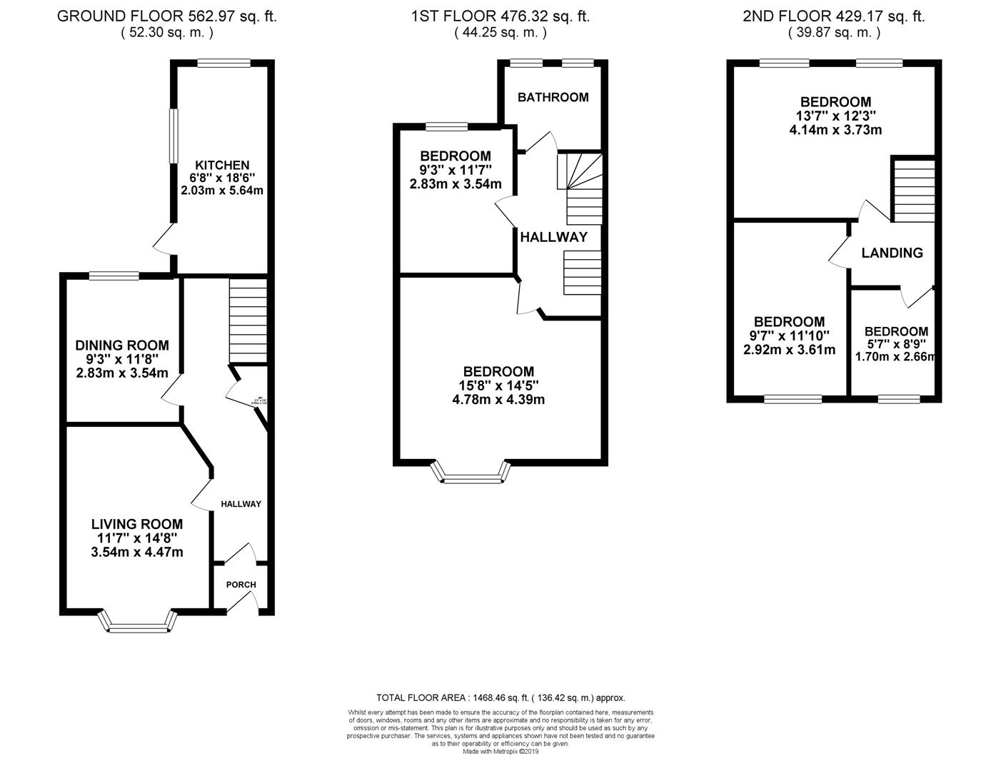 5 Bedrooms Terraced house for sale in Vicarage Road, Hastings TN34