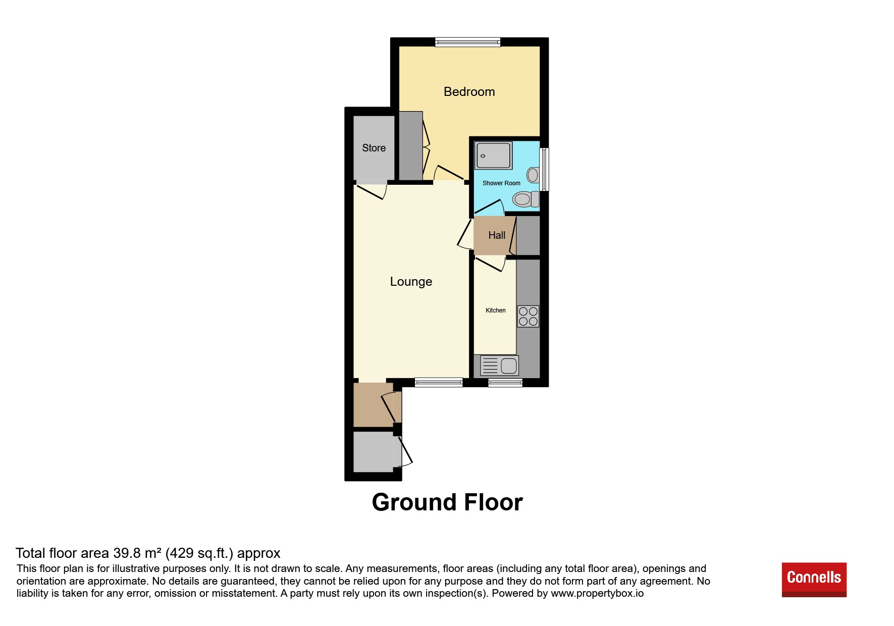 50, Melrose Drive, Wolverhampton floorplan