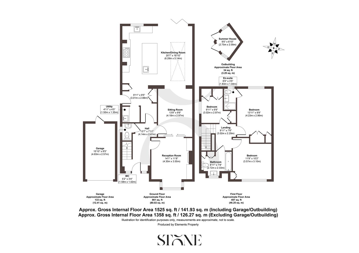 4, Fairfield Avenue, Horley floorplan