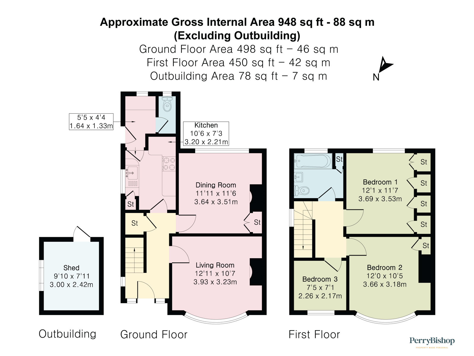 15, Cotswold Avenue, Gloucestershire floorplan