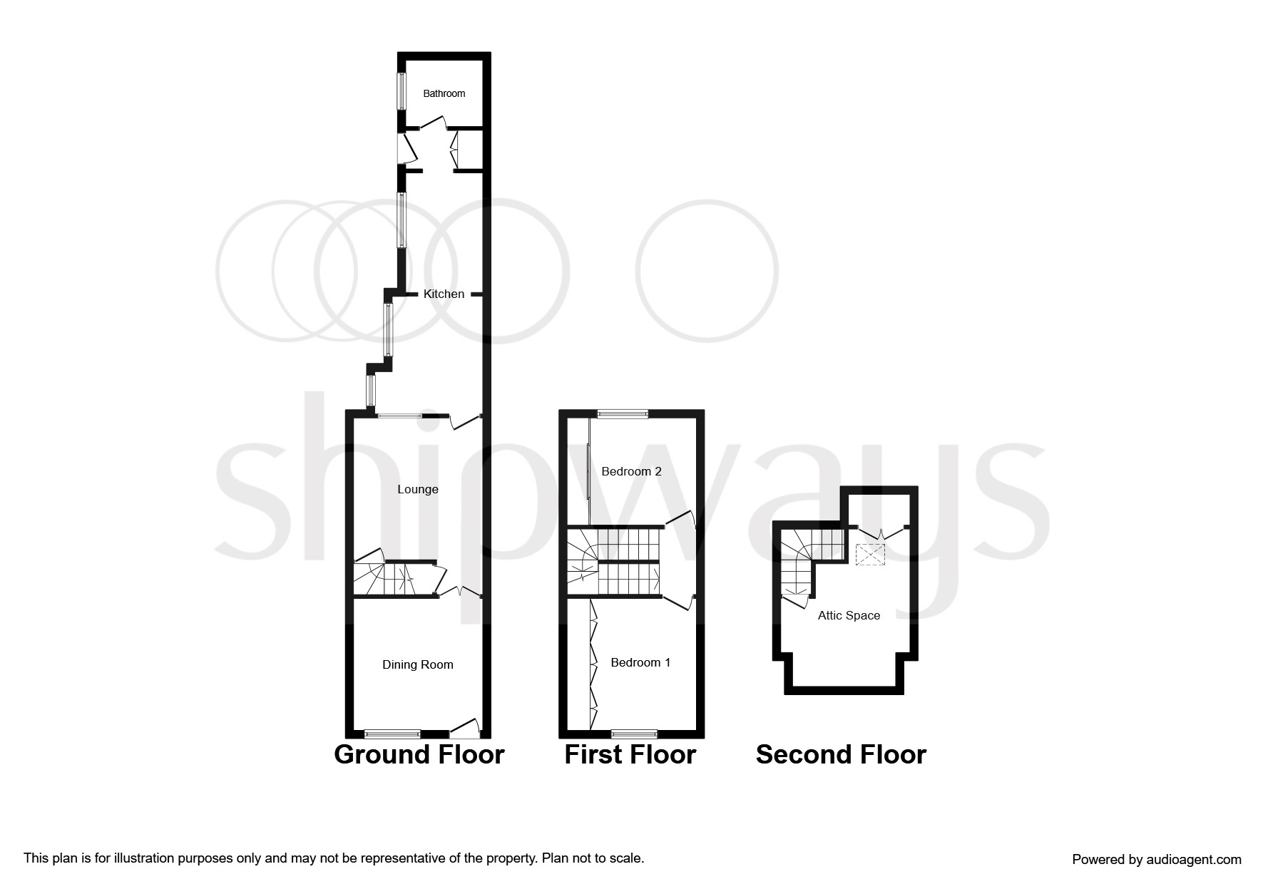 2 Bedrooms Terraced house for sale in Manor Road, Stourport-On-Severn DY13