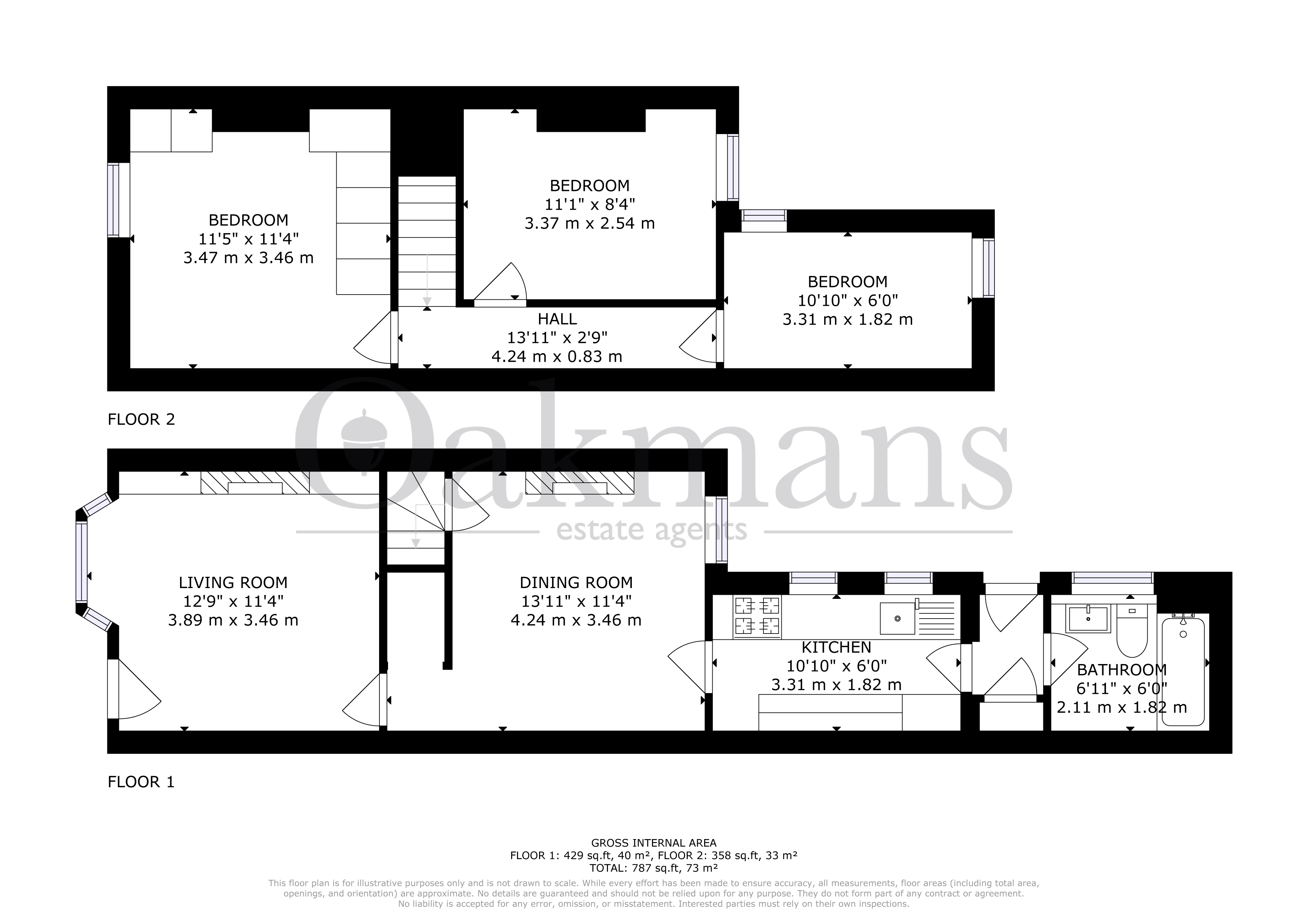 6 TINTERN VILLAS, BIRMINGHAM floorplan