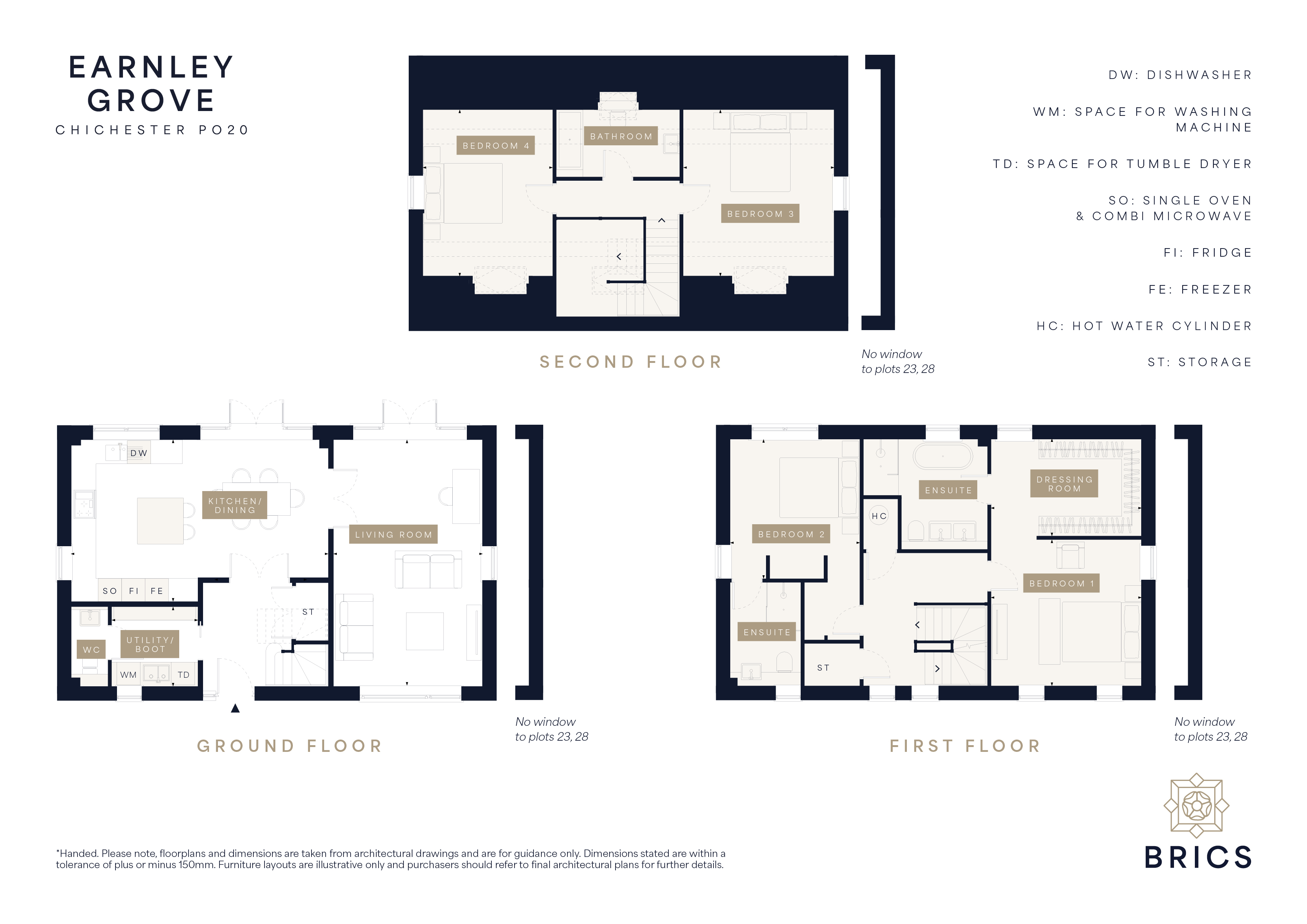 The Dunlin - Plot 8, Drove Lane, Earnley floorplan