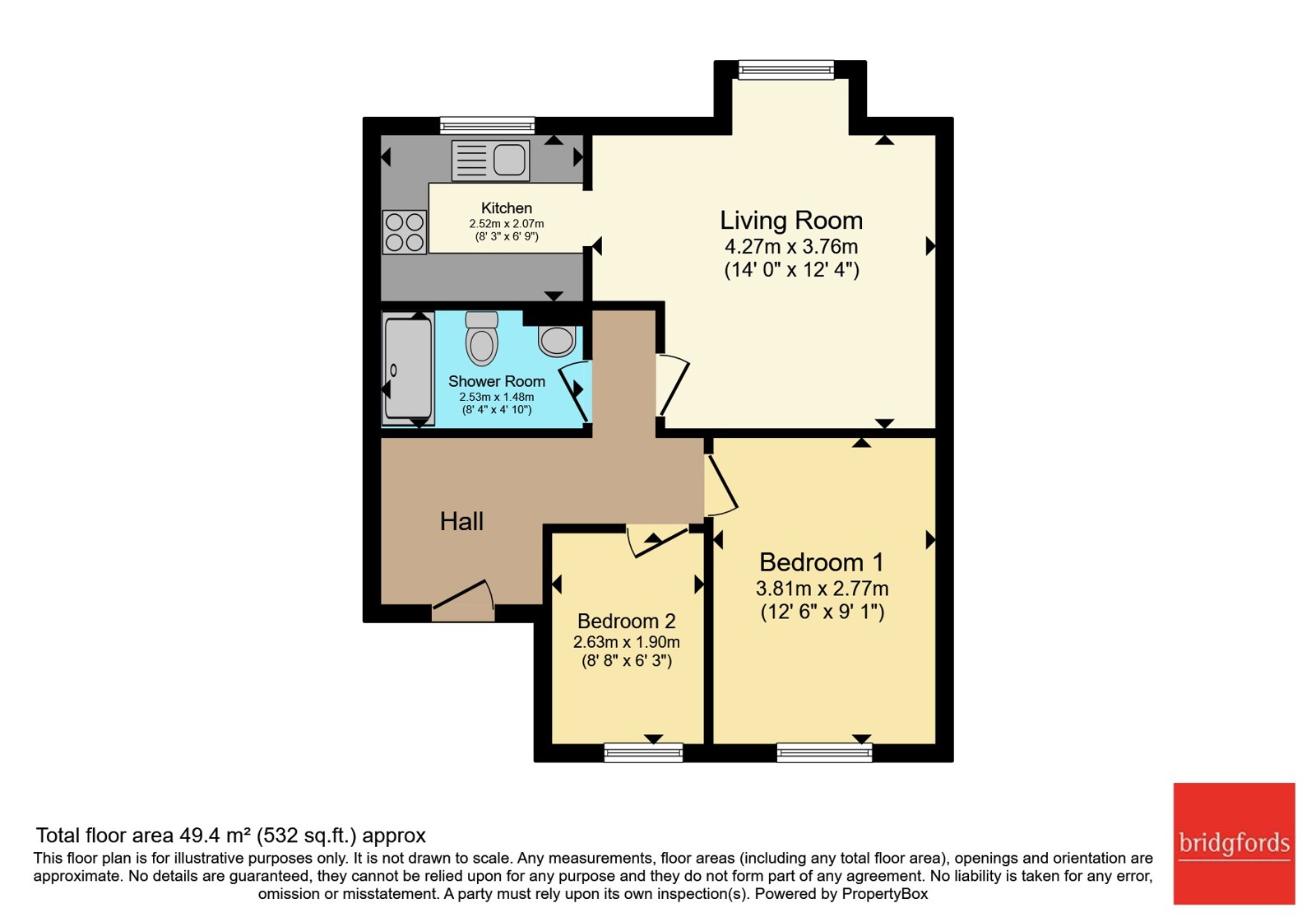 2, Tilby Close, Manchester floorplan