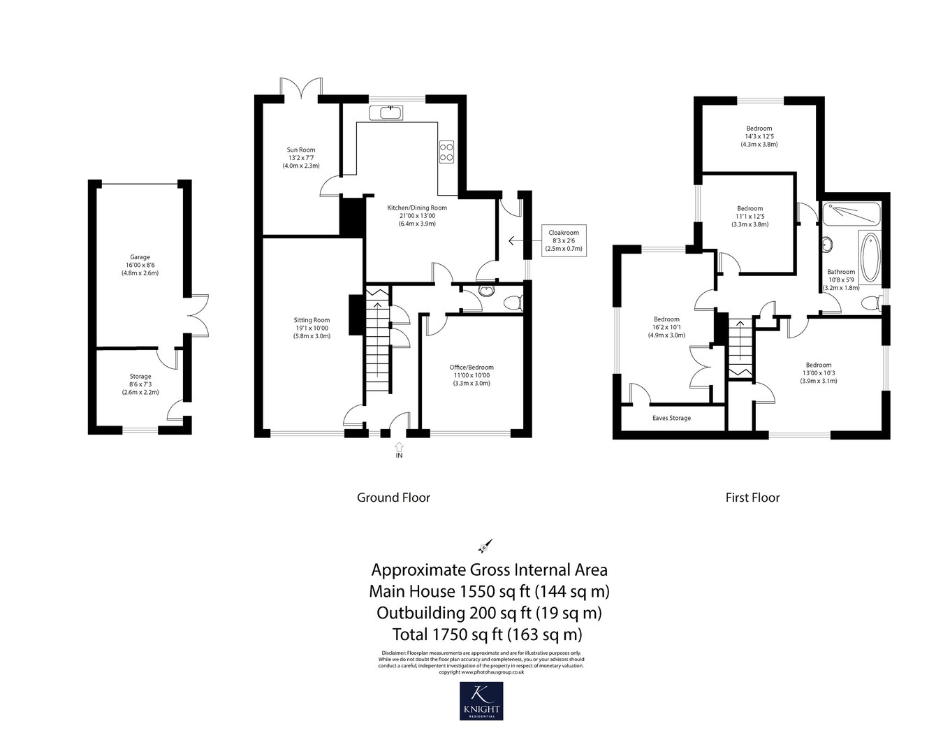 74, Villa Road, Colchester floorplan