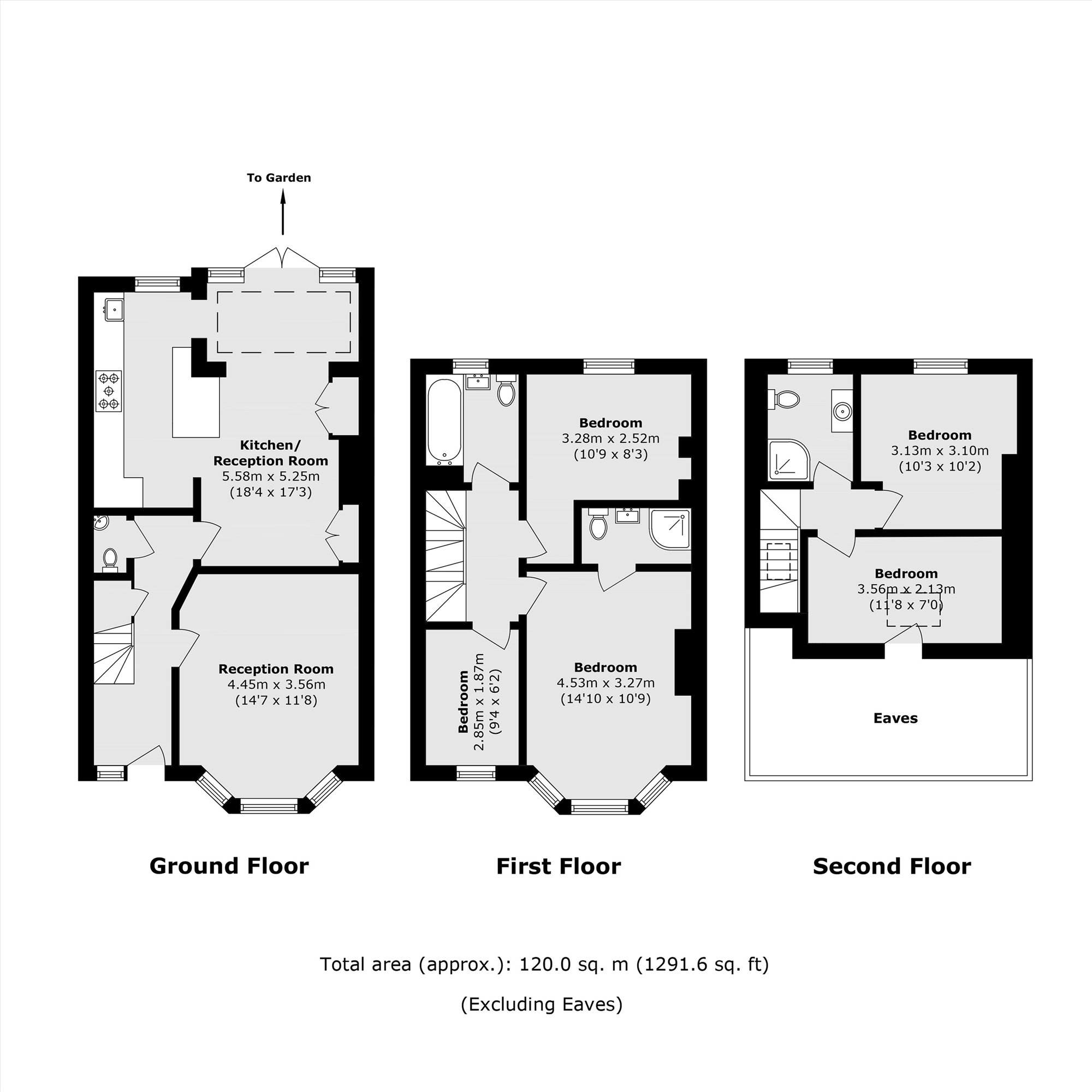 40, Lankaster Gardens, London floorplan