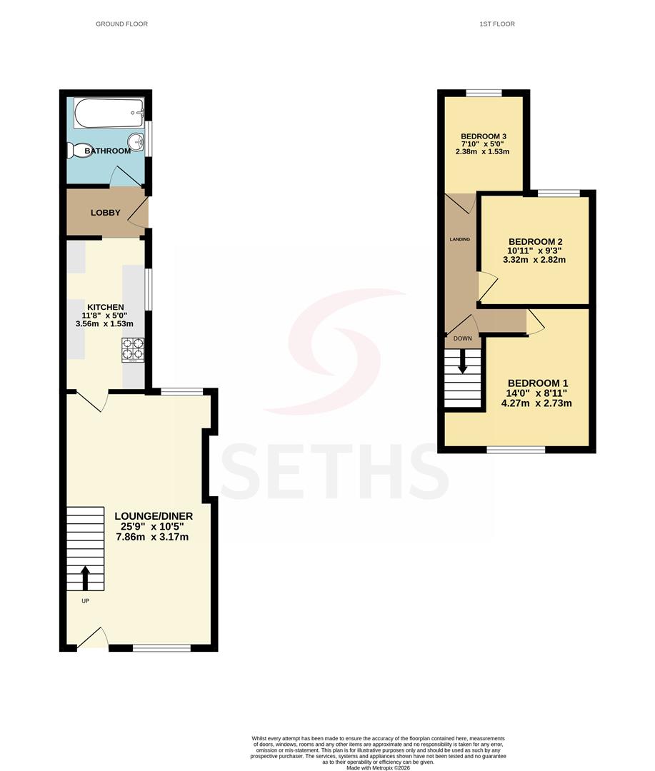 Belper Street, Leicester floorplan