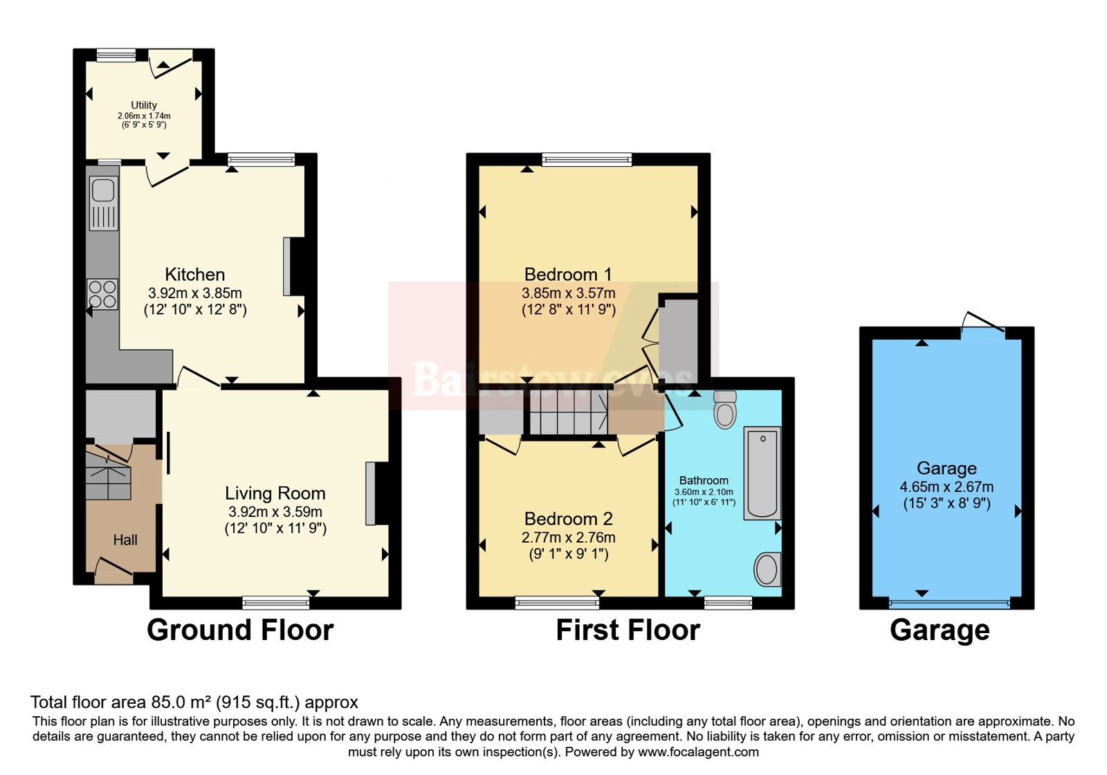 20, Wisbech Road, Peterborough floorplan