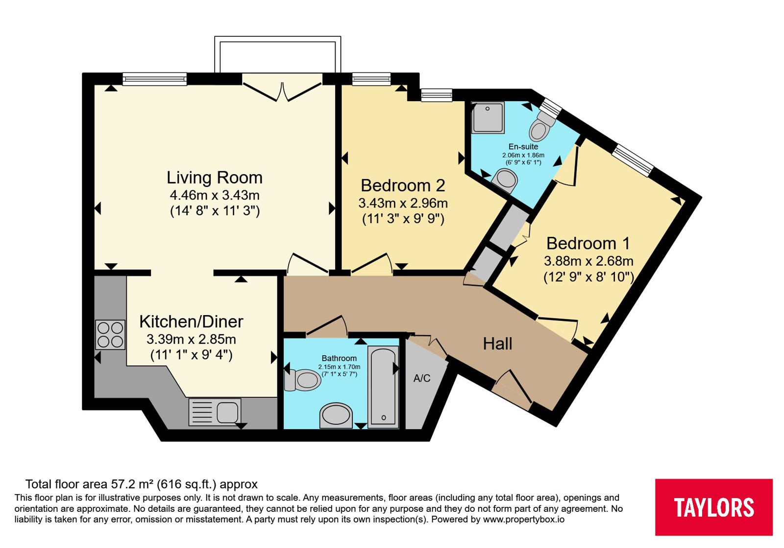 Champs Sur Marne, Bristol floorplan