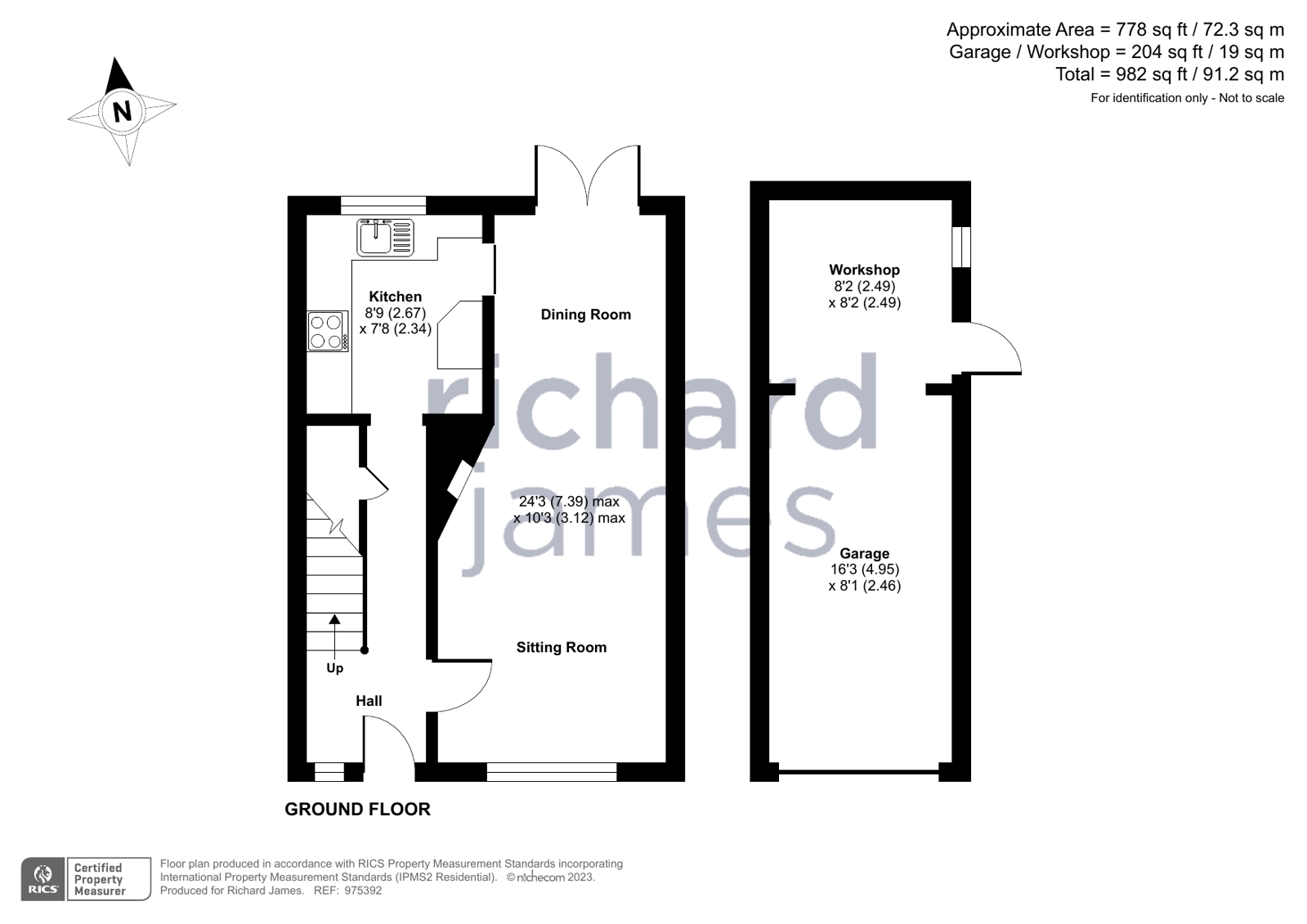 Ellingdon Road, Wroughton, Wiltshire SN4, 3 bedroom semidetached house