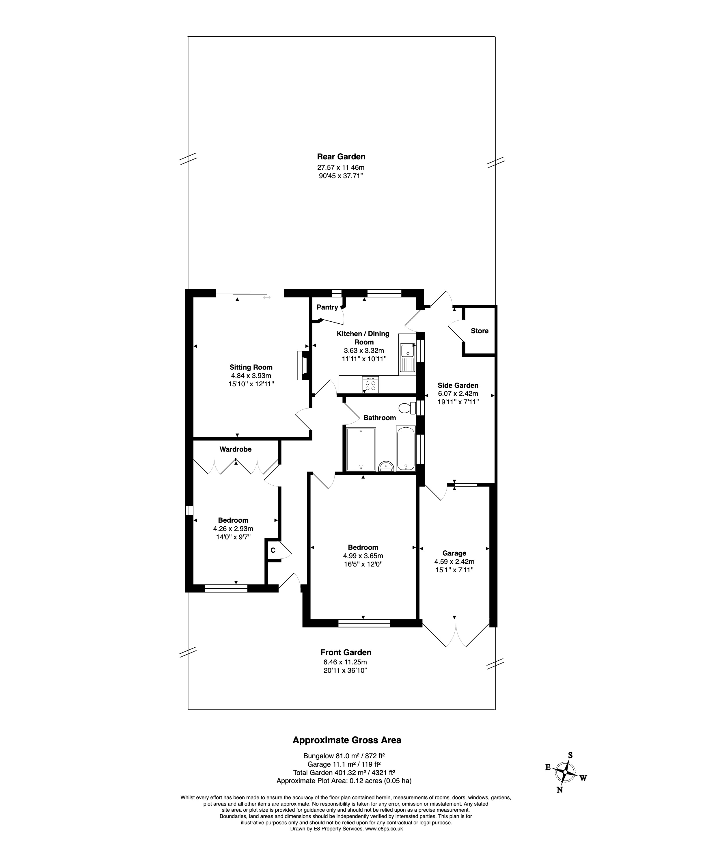3, Cavell Road, Oxfordshire floorplan