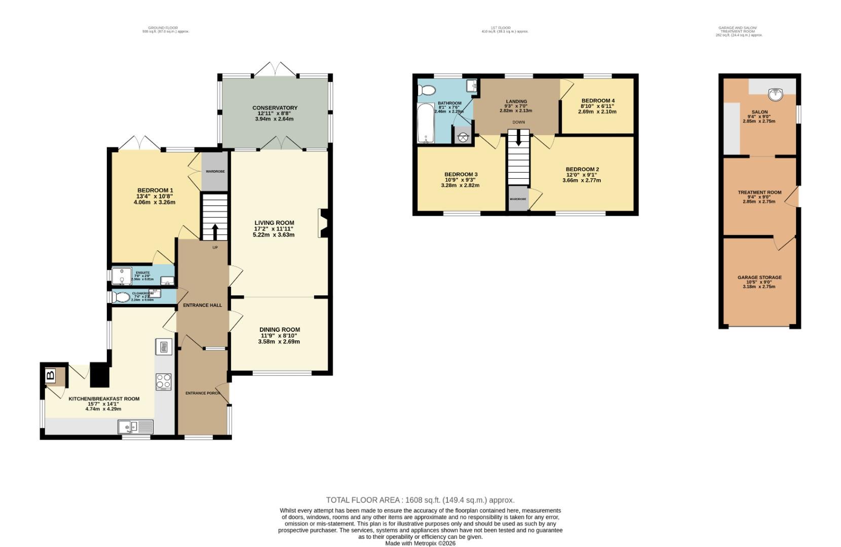 24A, The Hill, Blunham floorplan