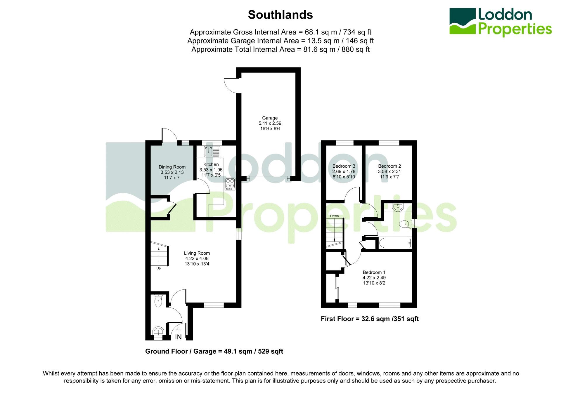 46, Southlands, Basingstoke floorplan