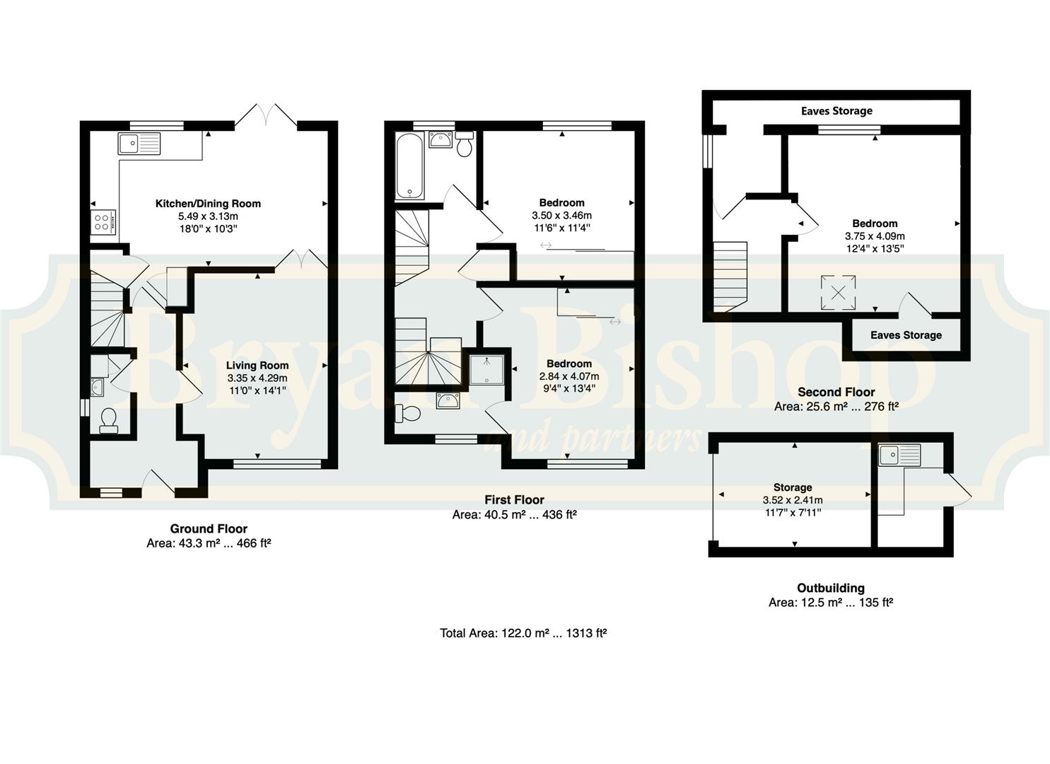 10, Harwood Close, Tewin floorplan