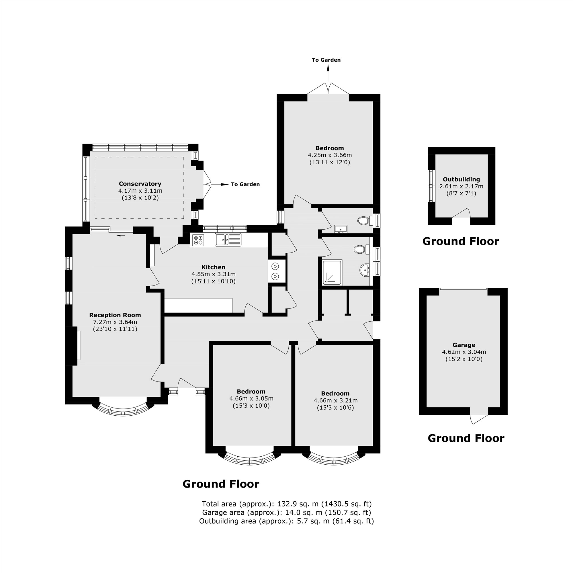 Ormond Crescent, Hampton floorplan
