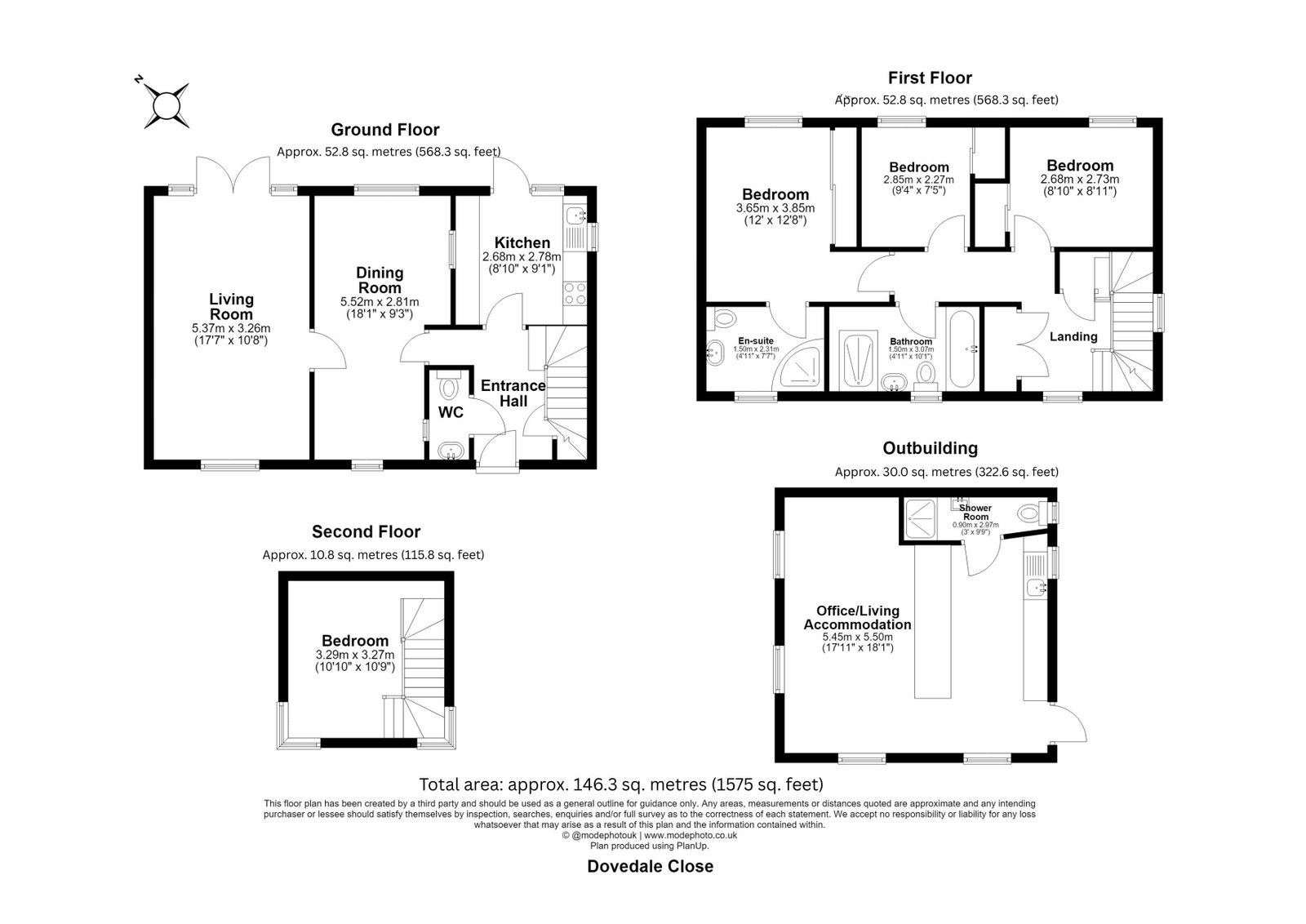 4, Dovedale Close, Basildon floorplan