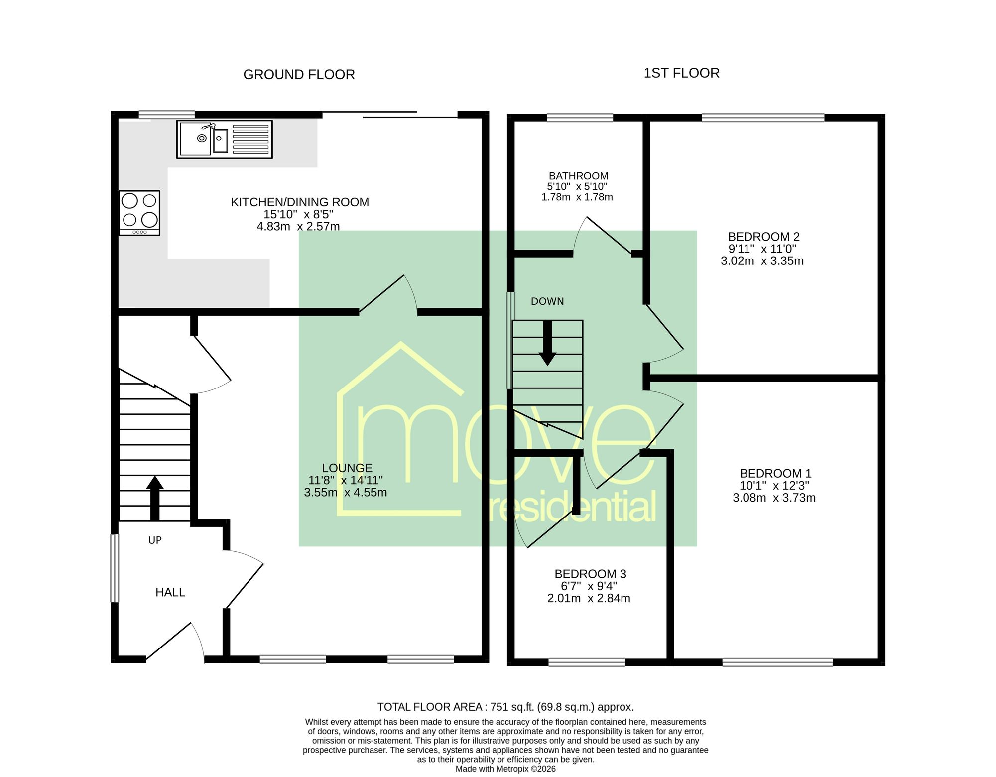 35 Marlston Avenue, Wirral floorplan