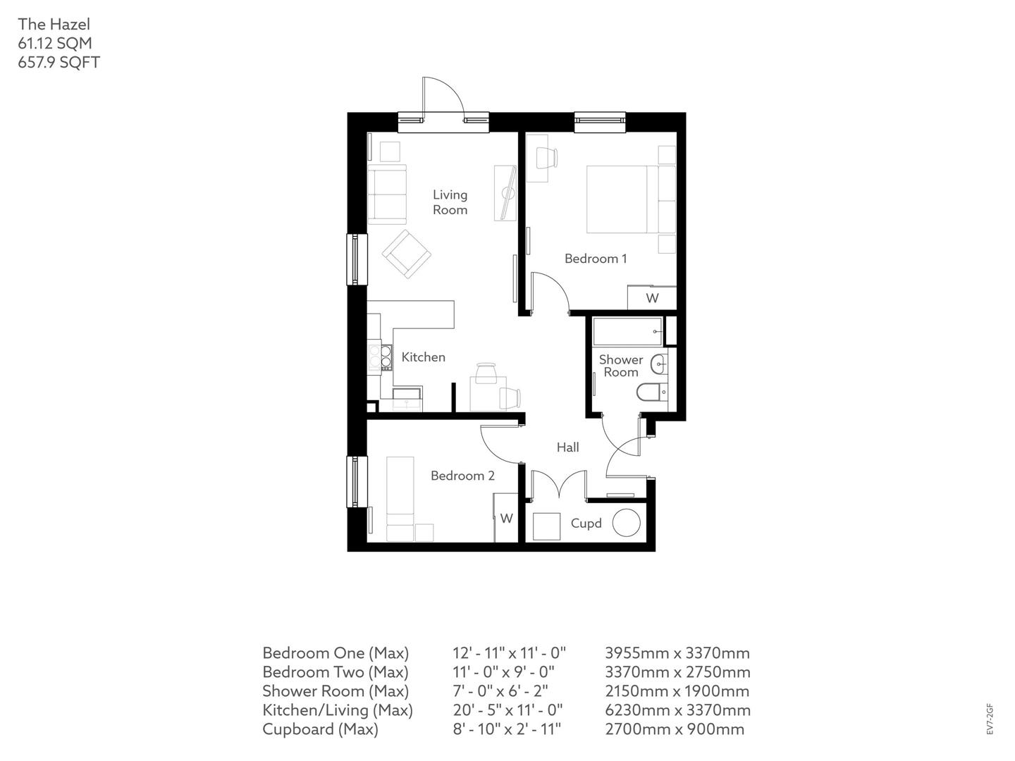 Jennings Grange, Apt 11, Bradford Road, Bradford floorplan