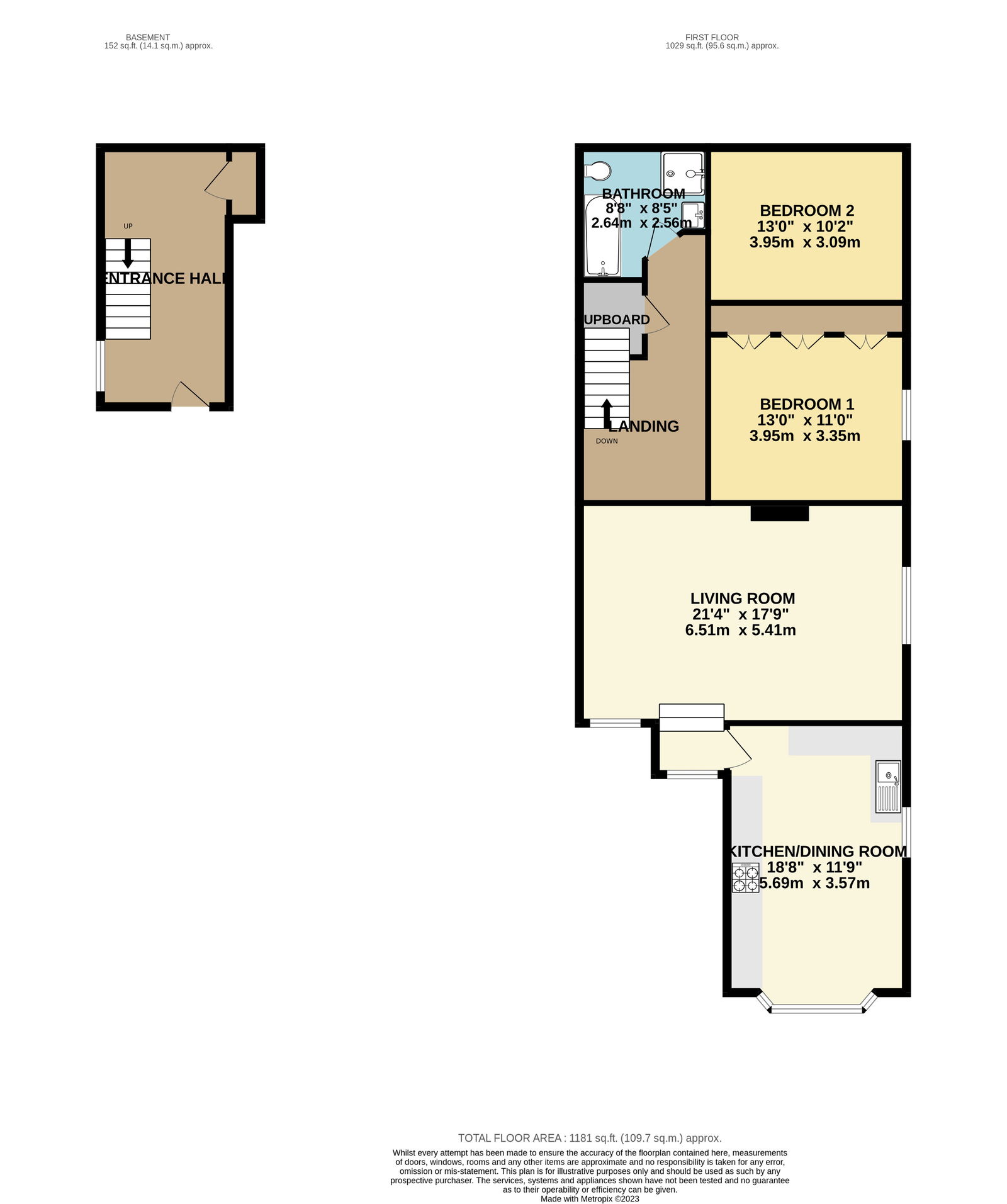 The Grove,7, Wellington Road, Telford floorplan
