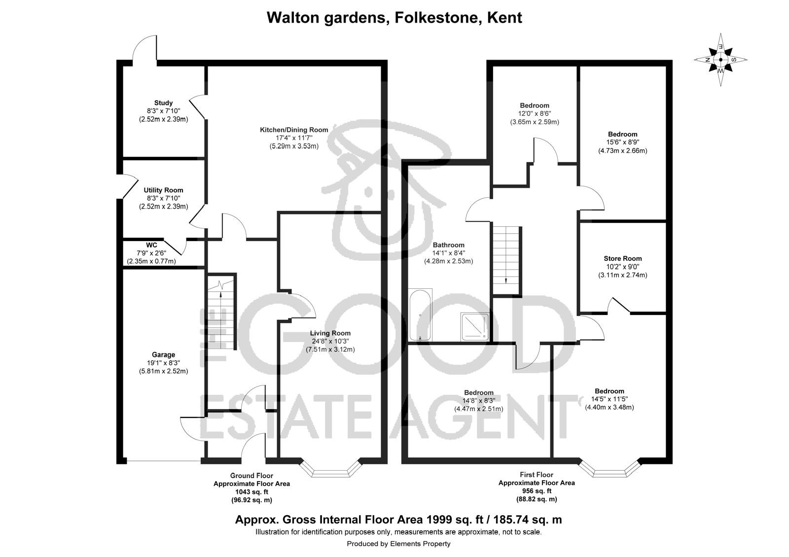 6, Walton Gardens, Folkestone floorplan