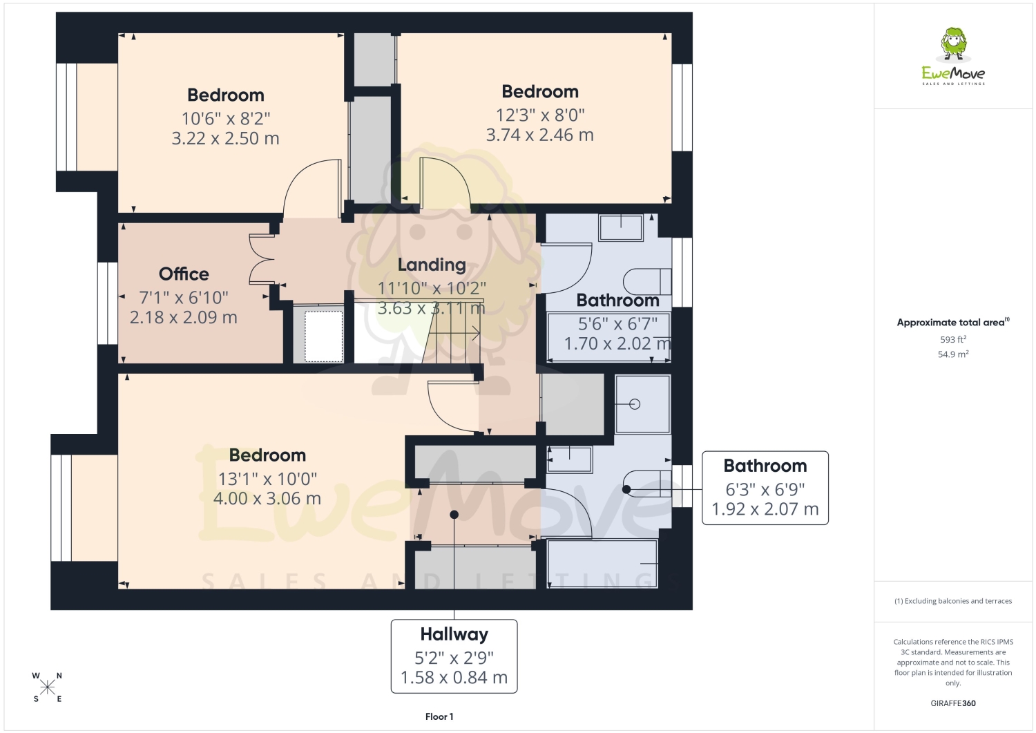 5, German Road, Tadley floorplan