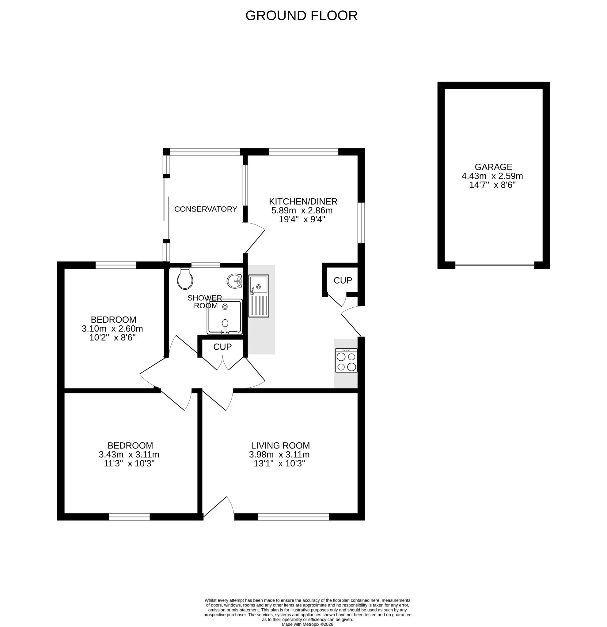 18, Relistian Park, Hayle floorplan