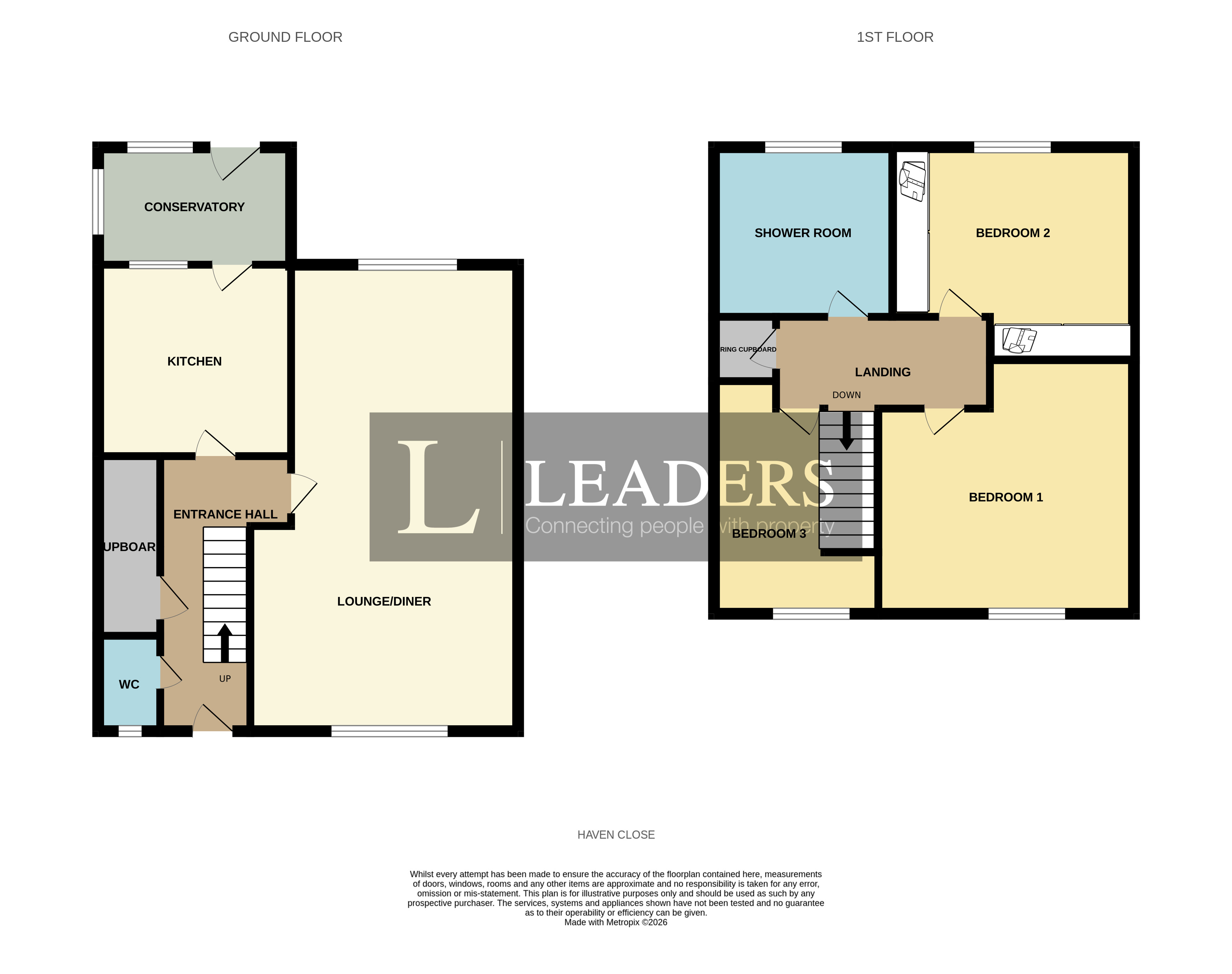 21, Haven Close, Nottinghamshire floorplan