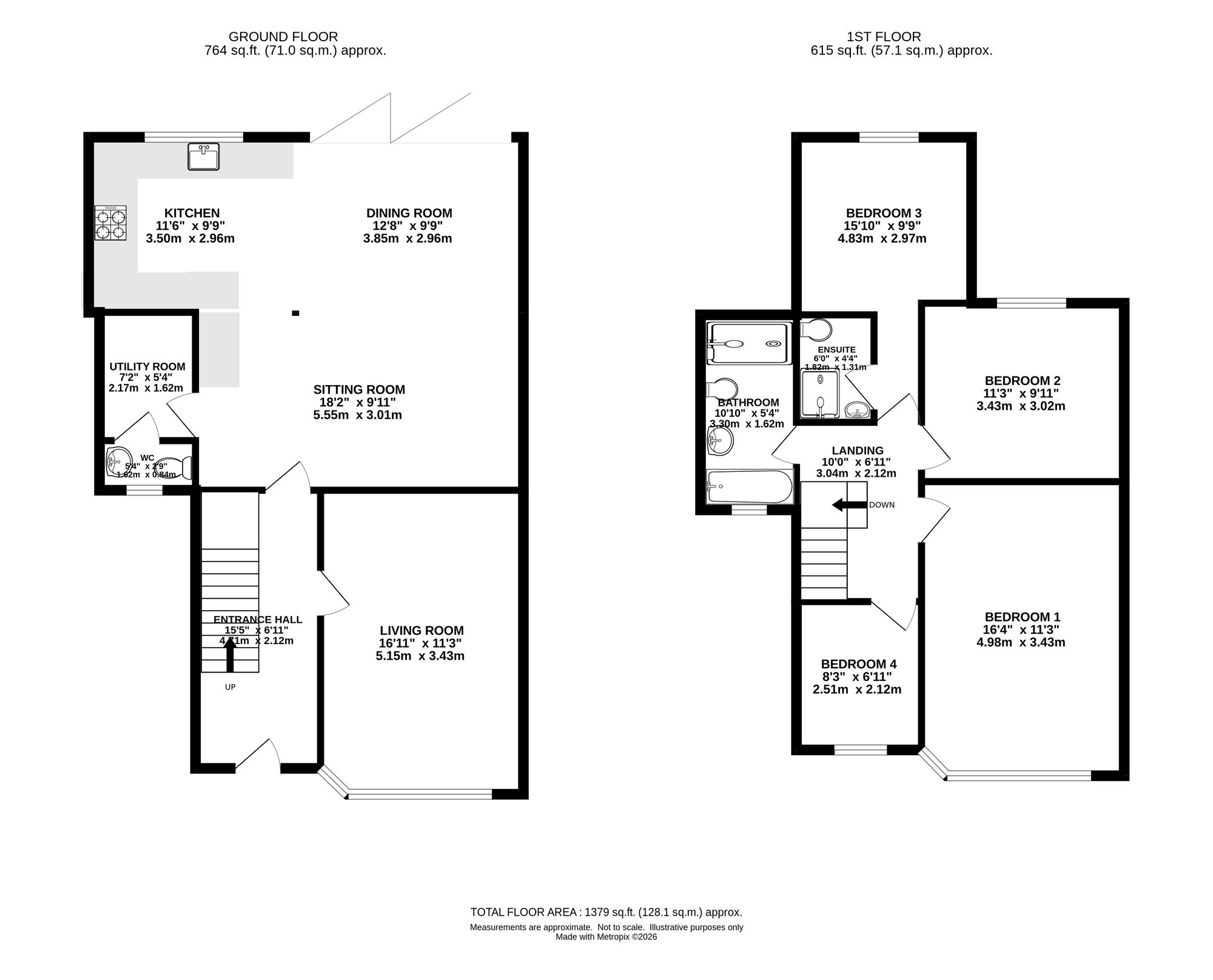 36 Broughville Drive, Manchester floorplan