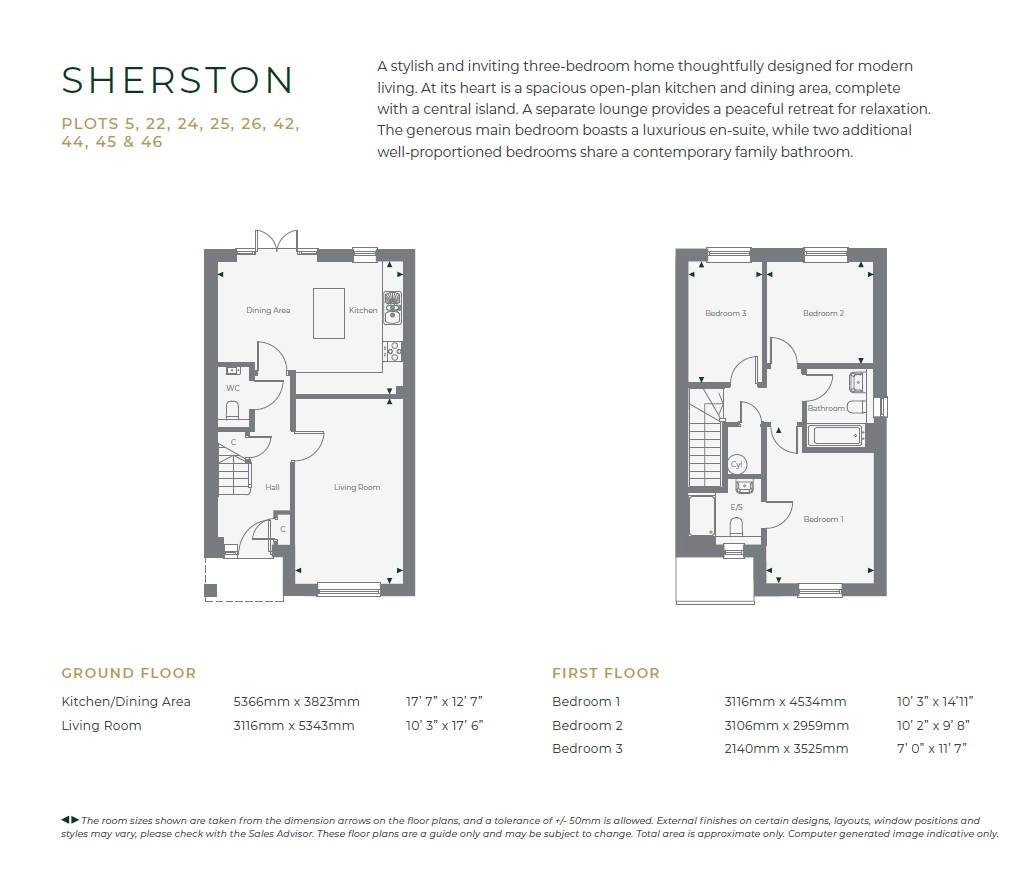 Plot 44, The Sherston, Devizes floorplan