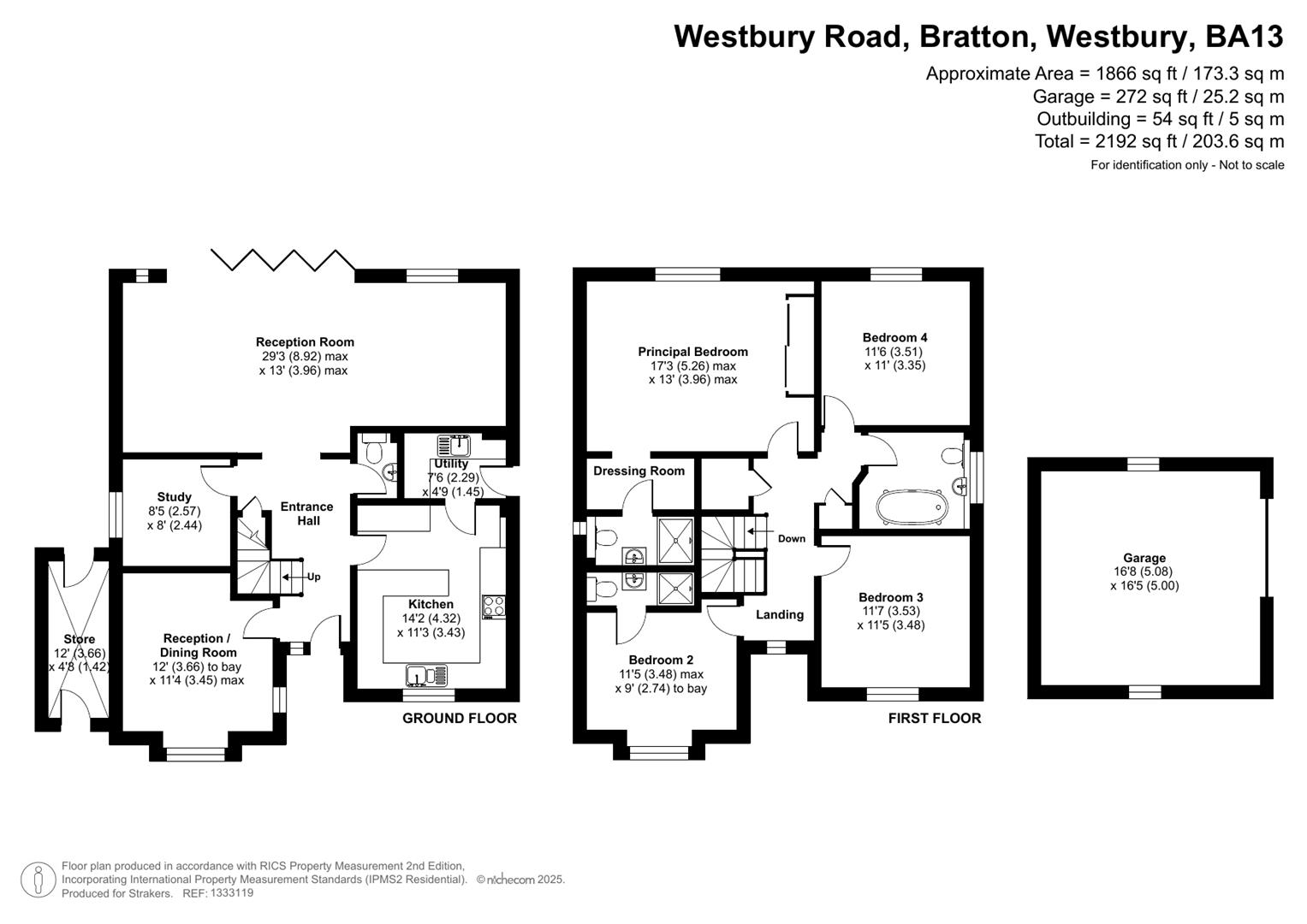 1 The Beeches, Westbury Road, Bratton floorplan