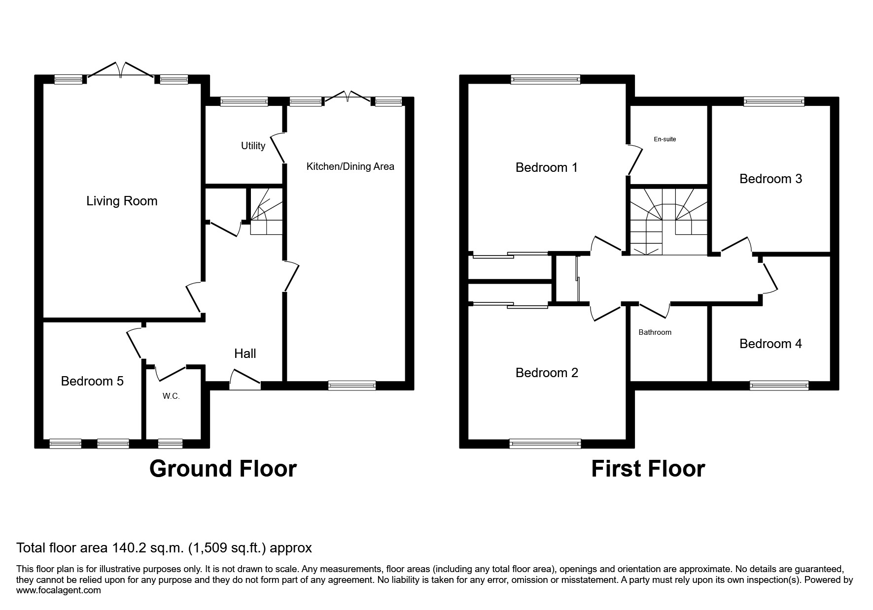 12 Gweal Wollas Fields, White Cross, Helston floorplan
