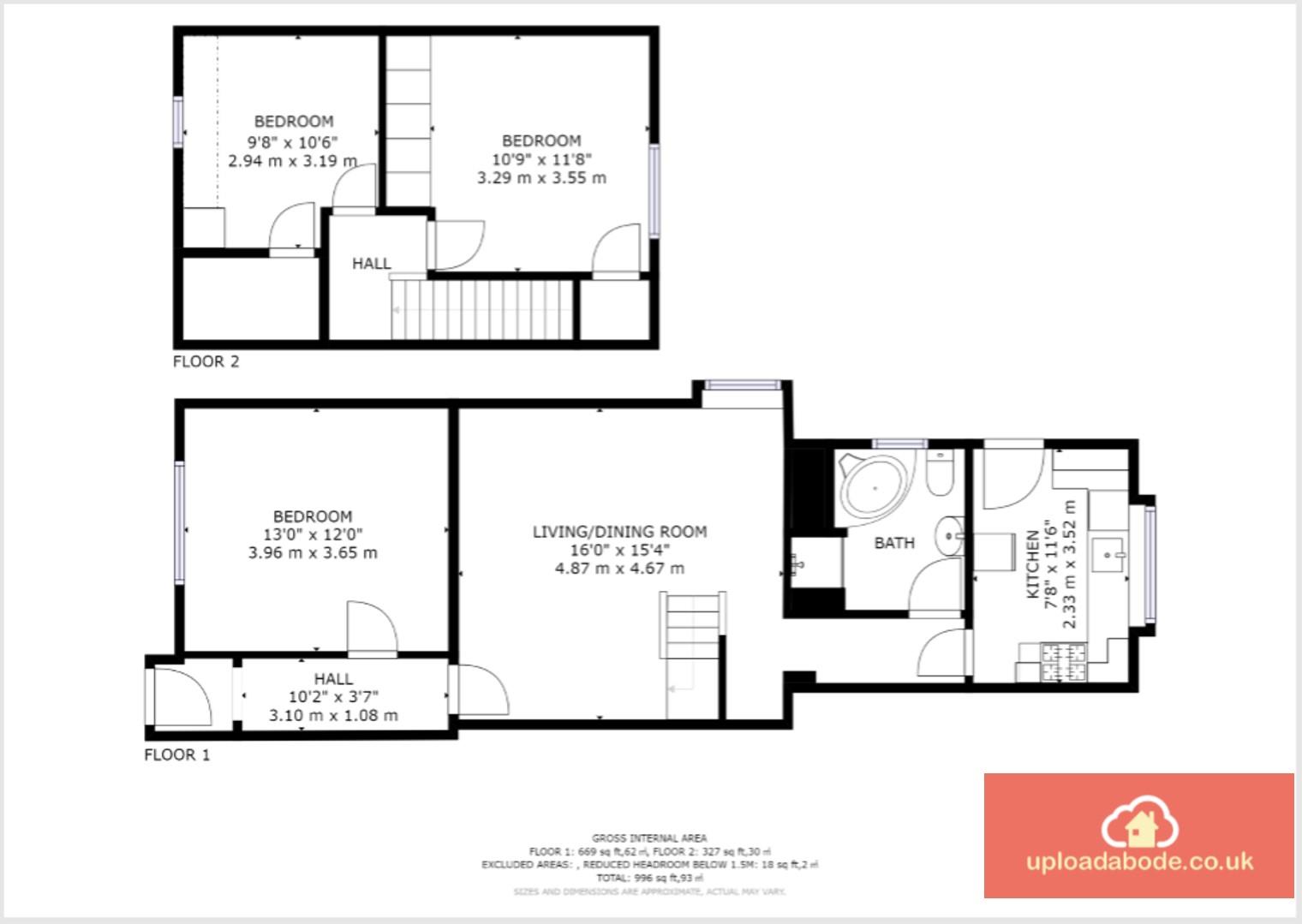 3 Bedrooms Semi-detached house for sale in John Street, Larkhall ML9