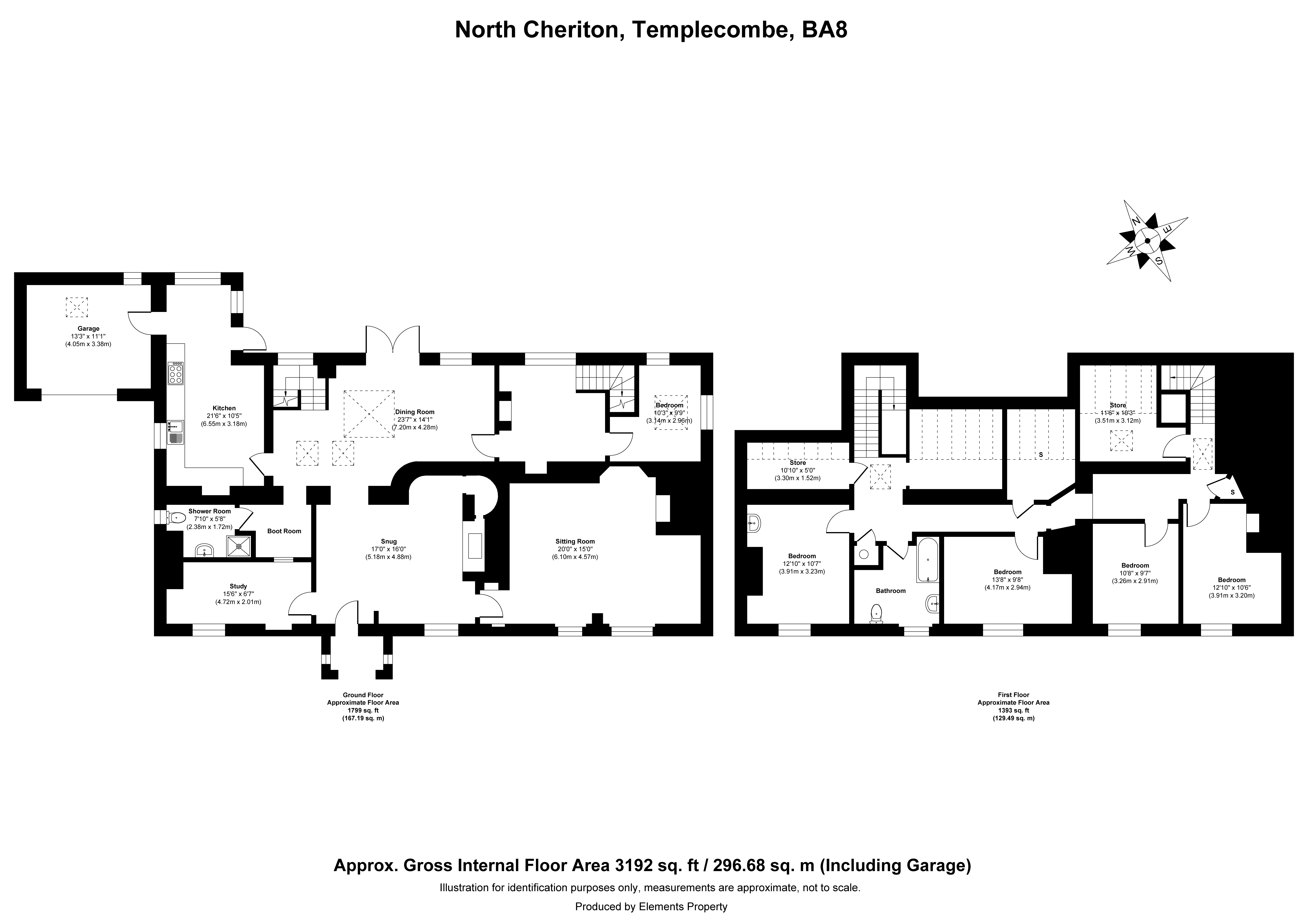 The Old Red Lion, North Cheriton, Somerset floorplan