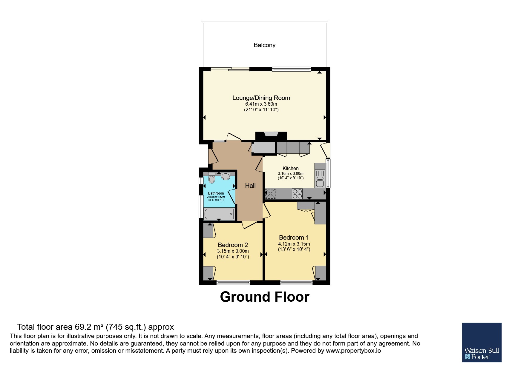 52, Stenbury View, Ventnor floorplan