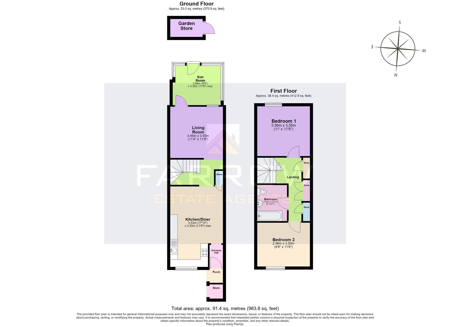 81, Columbus Way, Grimsby floorplan