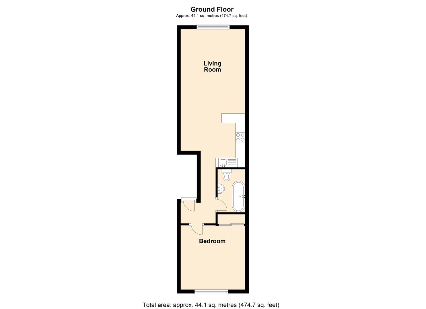 1 Bedrooms Flat for sale in Marlborough Road, Gillingham ME7